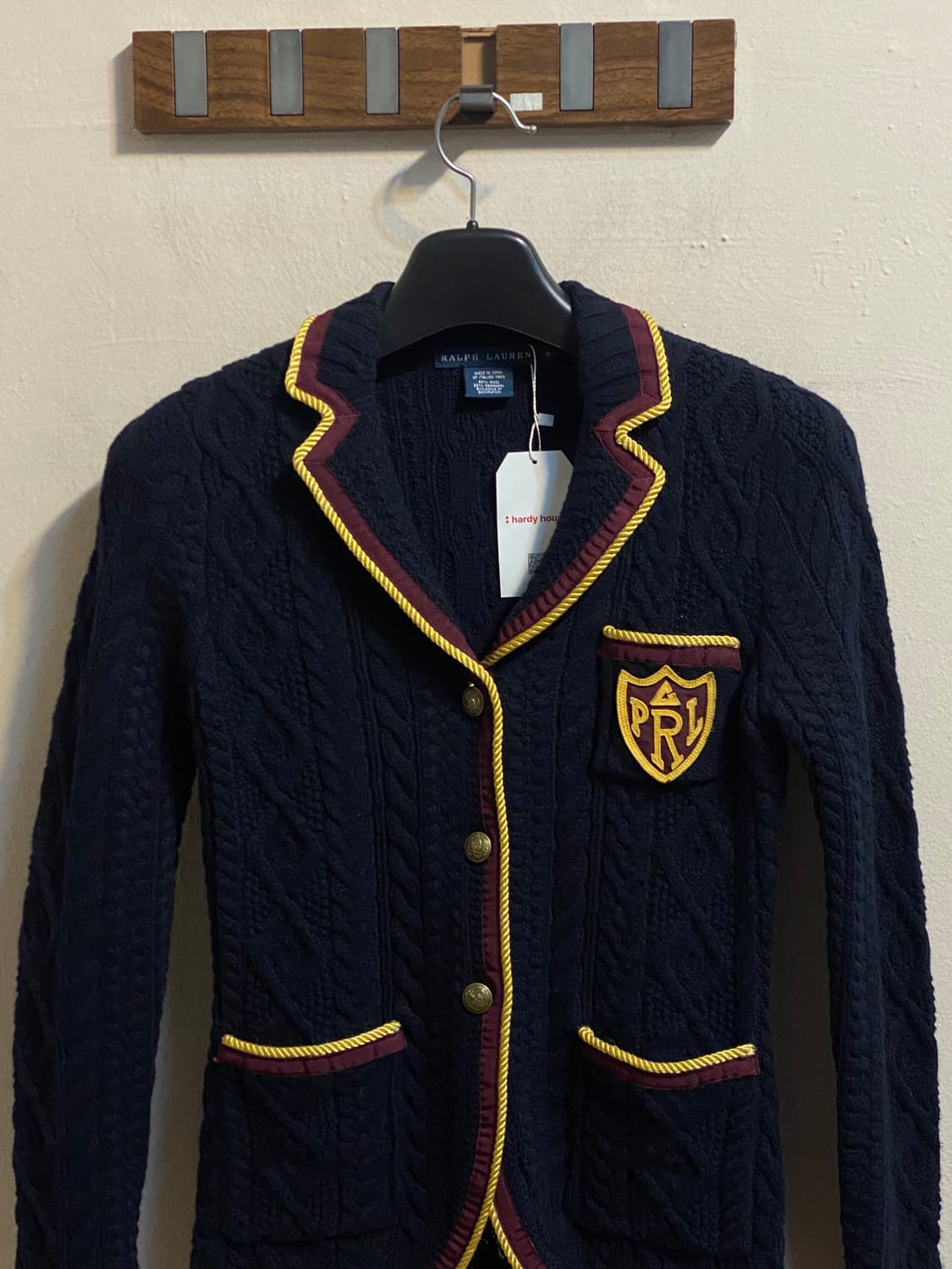 폴로 랄프로렌 크레스트 케이블 니트 가디건 상품이미지2