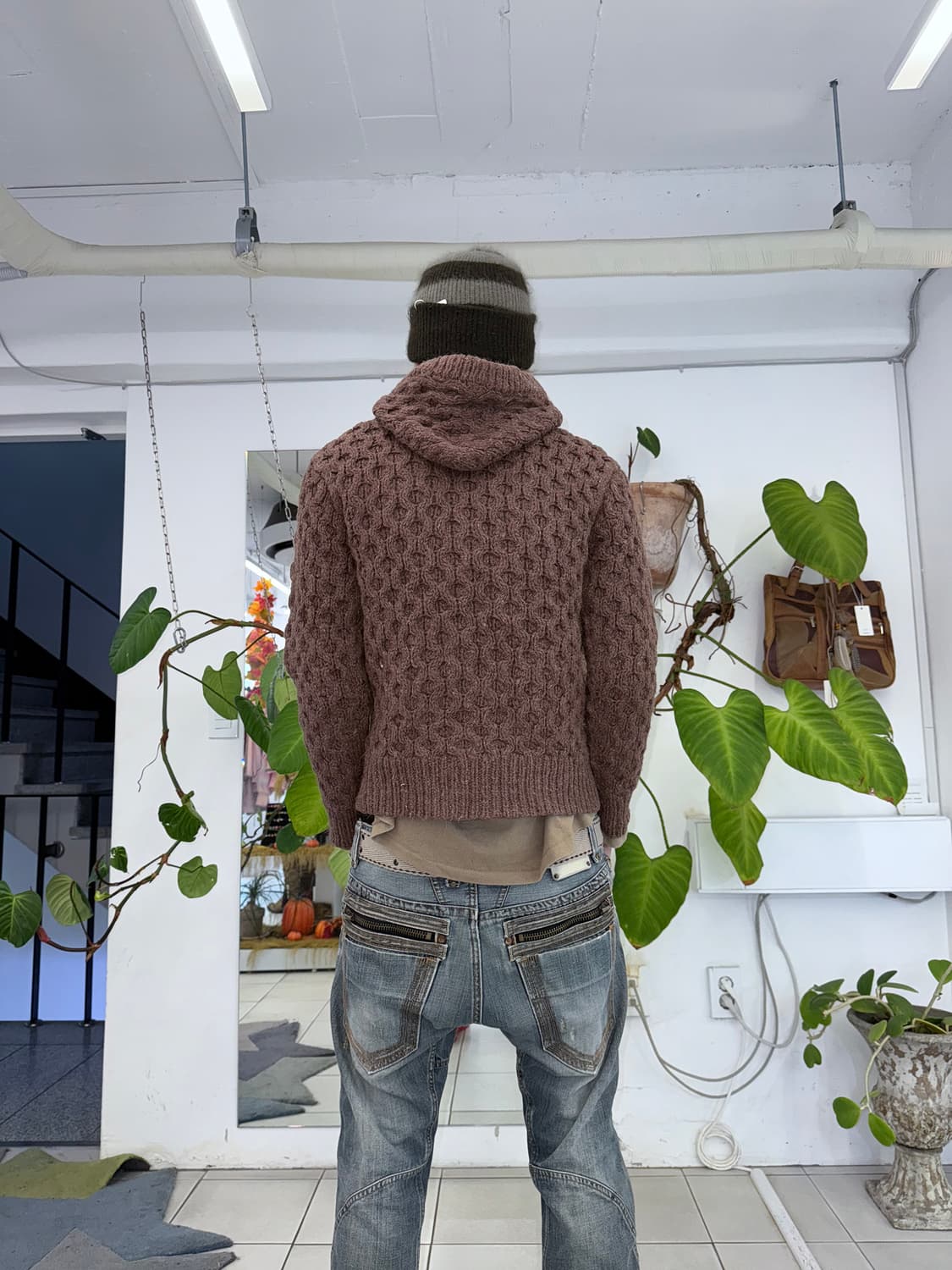 heavy knit hoodie 상품이미지4