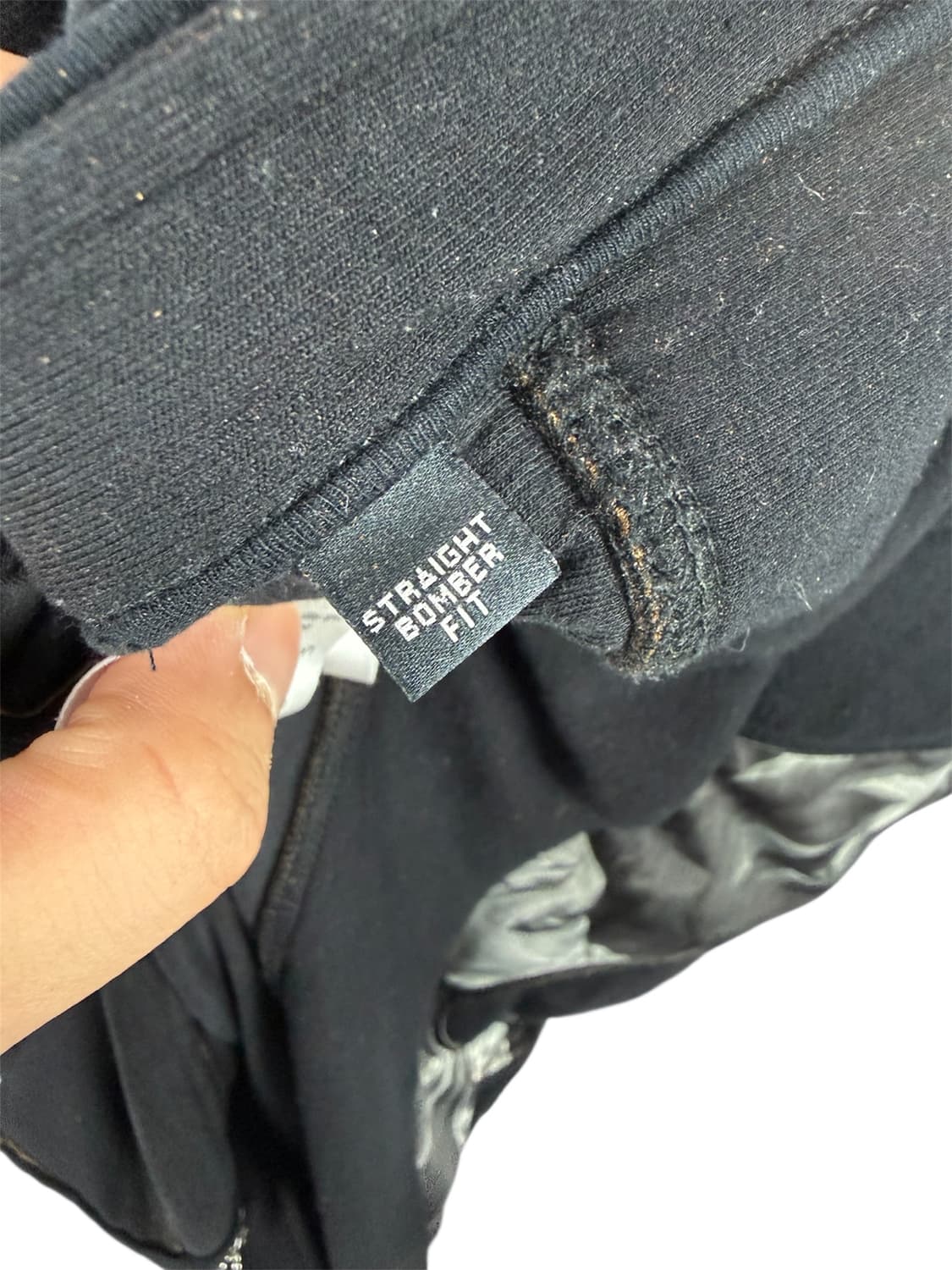 닐바렛 자유의여신상 프린트 네오프렌 맨투맨 M 상품이미지5