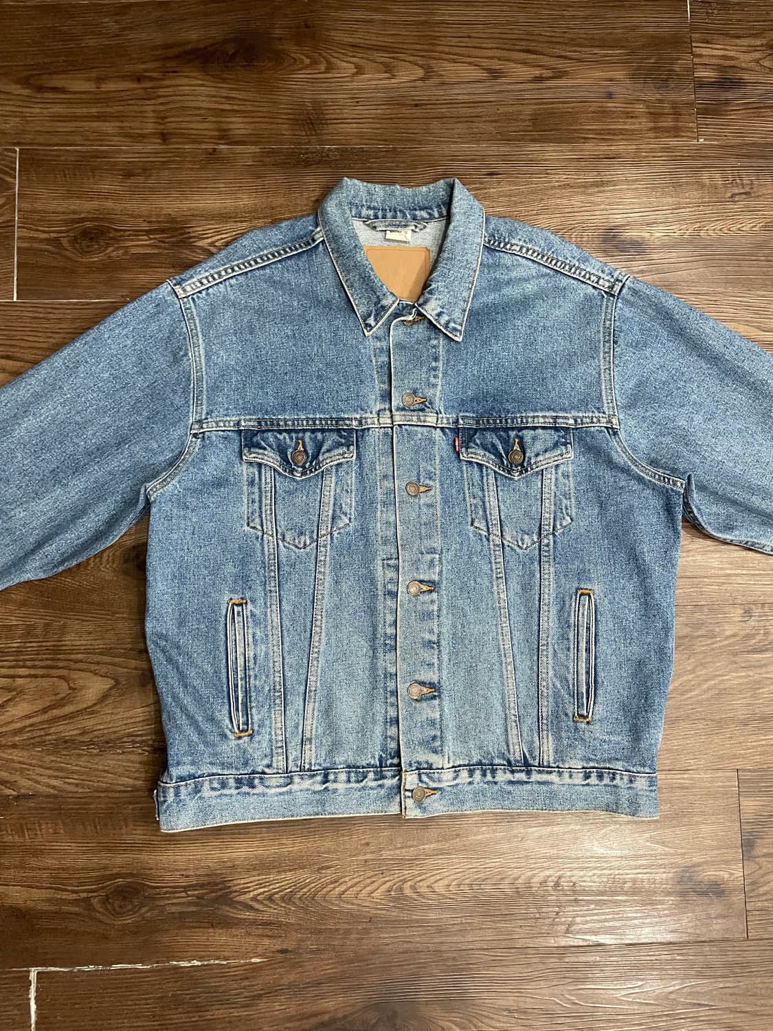 90s 리바이스 70507 트러커 데님 자켓 상품이미지3