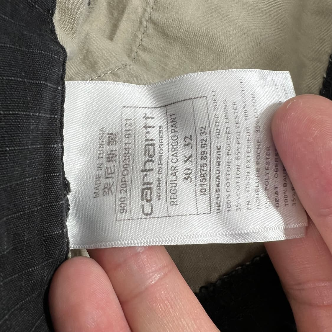 칼하트wip 카고팬츠 상품이미지4