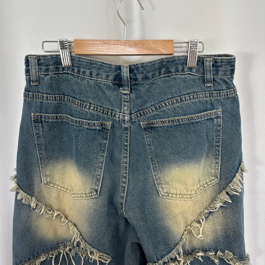 트릴리온 남자 면 청반바지 L  상품이미지5