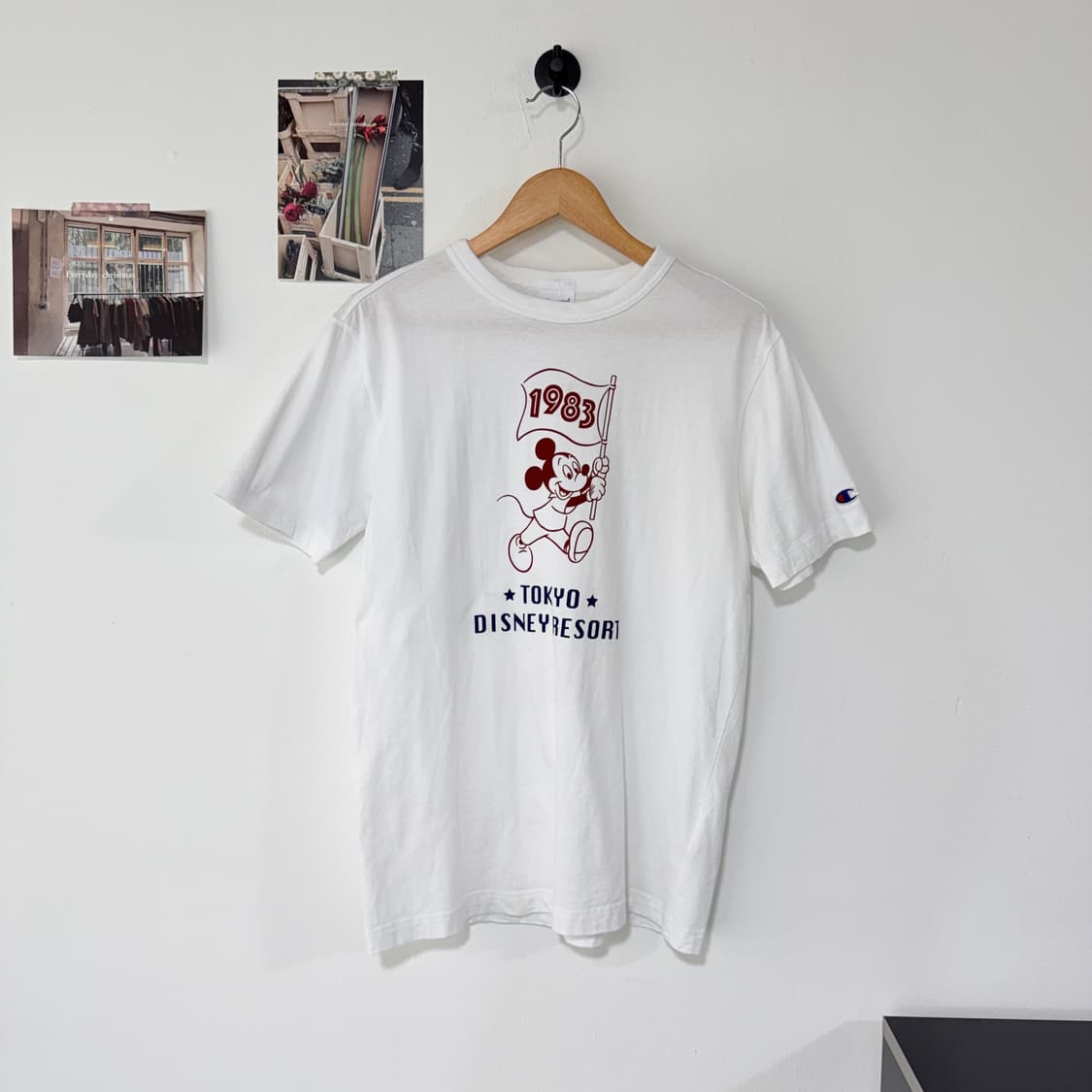 [M] 챔피온 도쿄 디즈니랜드 1983년 반팔티 상품이미지1