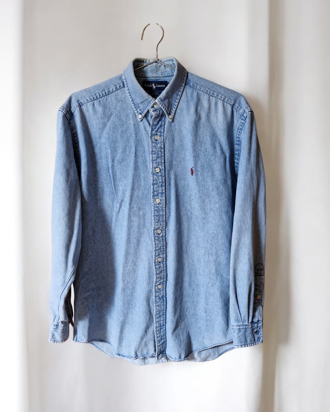 폴로 랄프로렌 데님셔츠 블레이크 핏 M (사이즈100~105) 상품이미지1