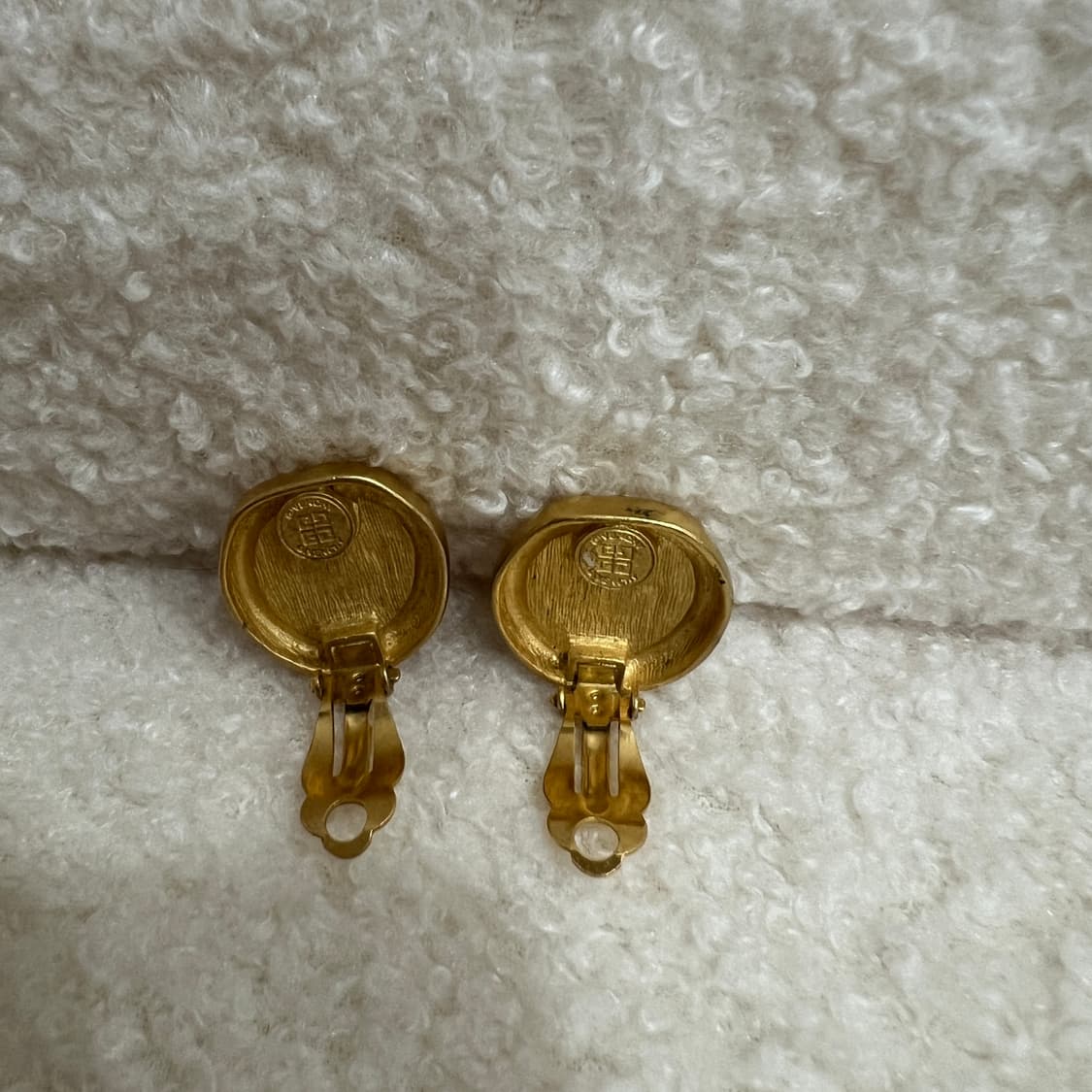 지방시 빈티지 로고 클립온 귀걸이 상품이미지4