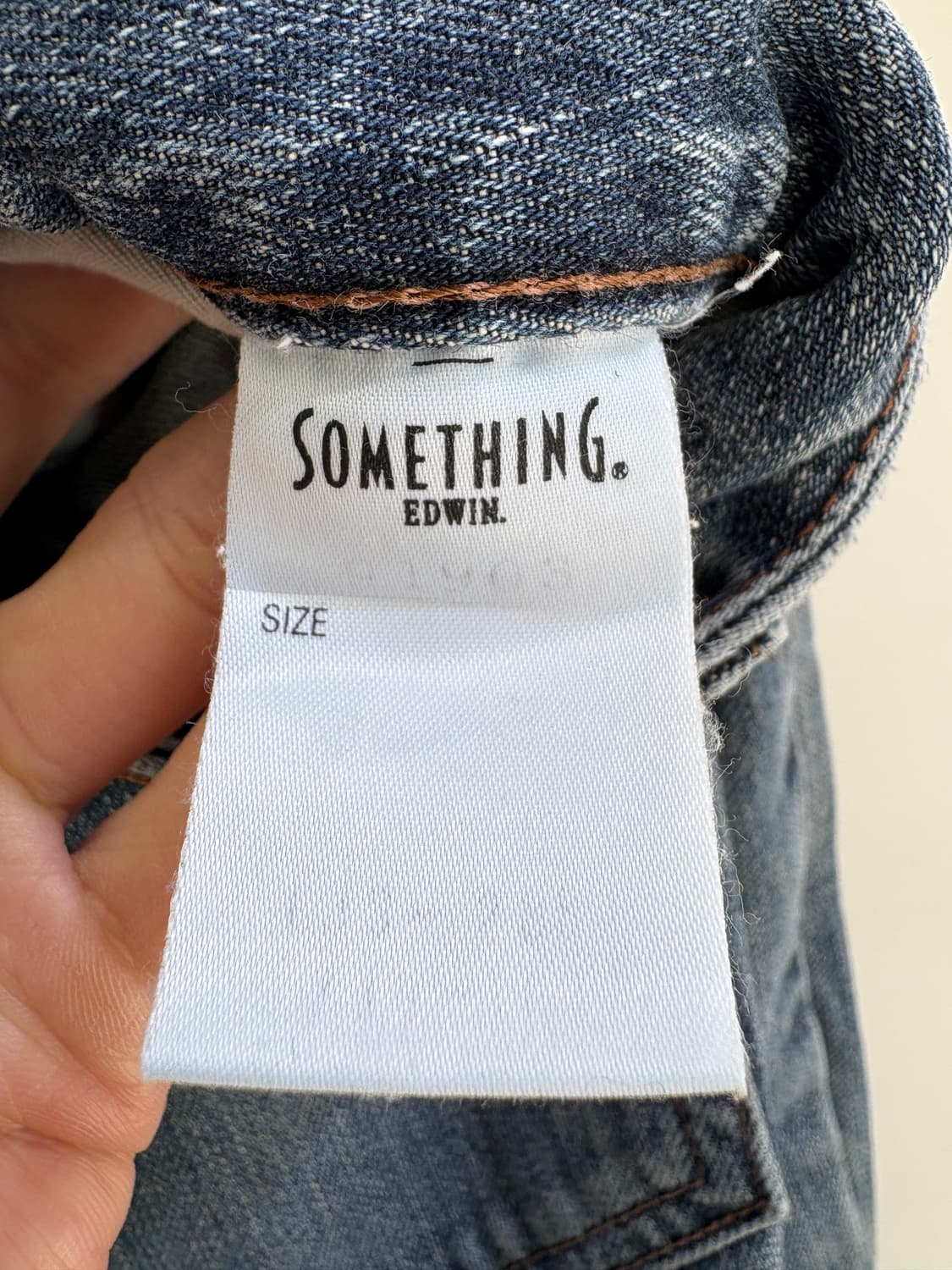 SOMETHING BY EDWIN (Made in Japan) 데님팬츠 상품이미지7