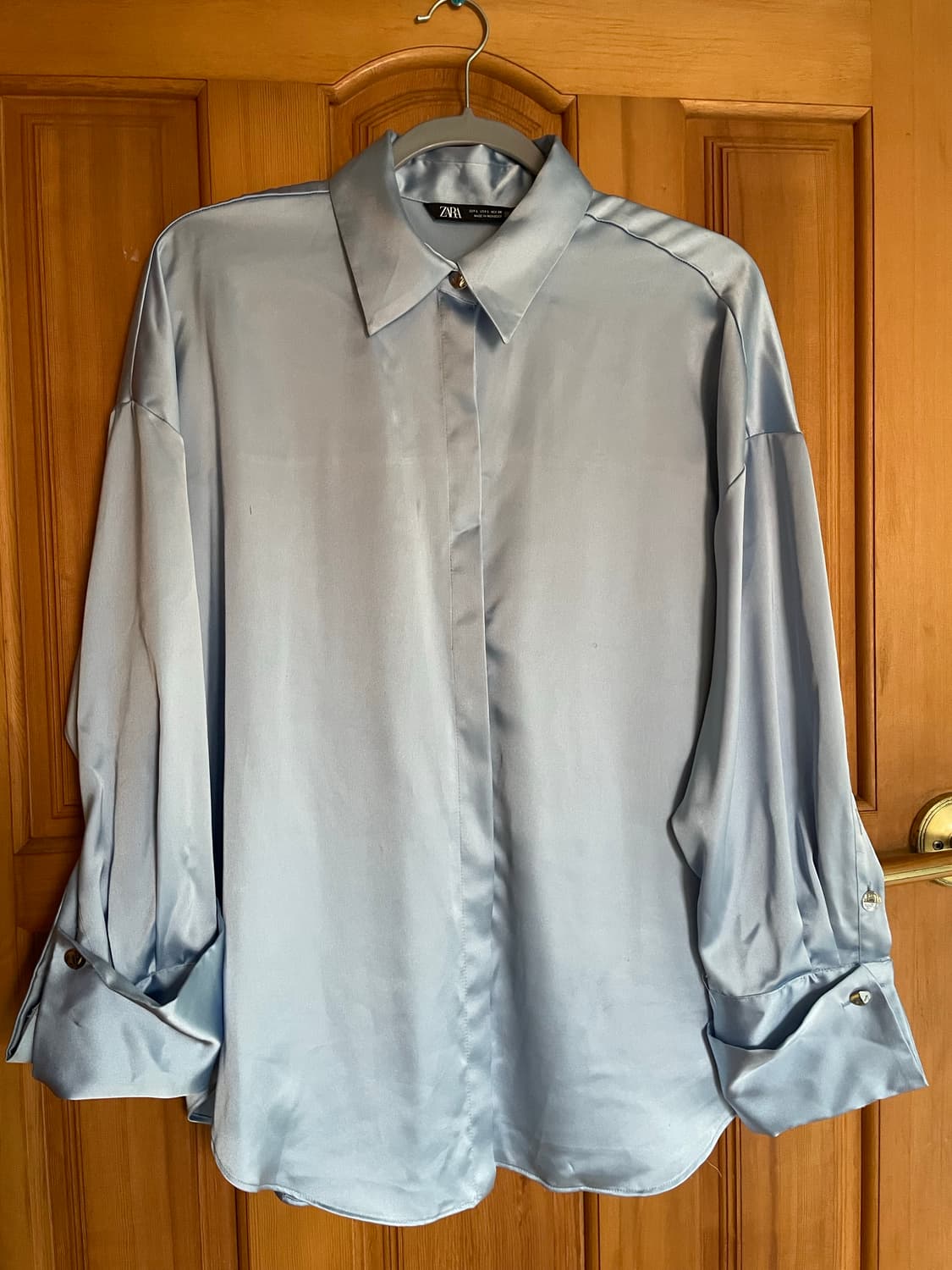 자라 새틴 실크 블라우스 상품이미지2