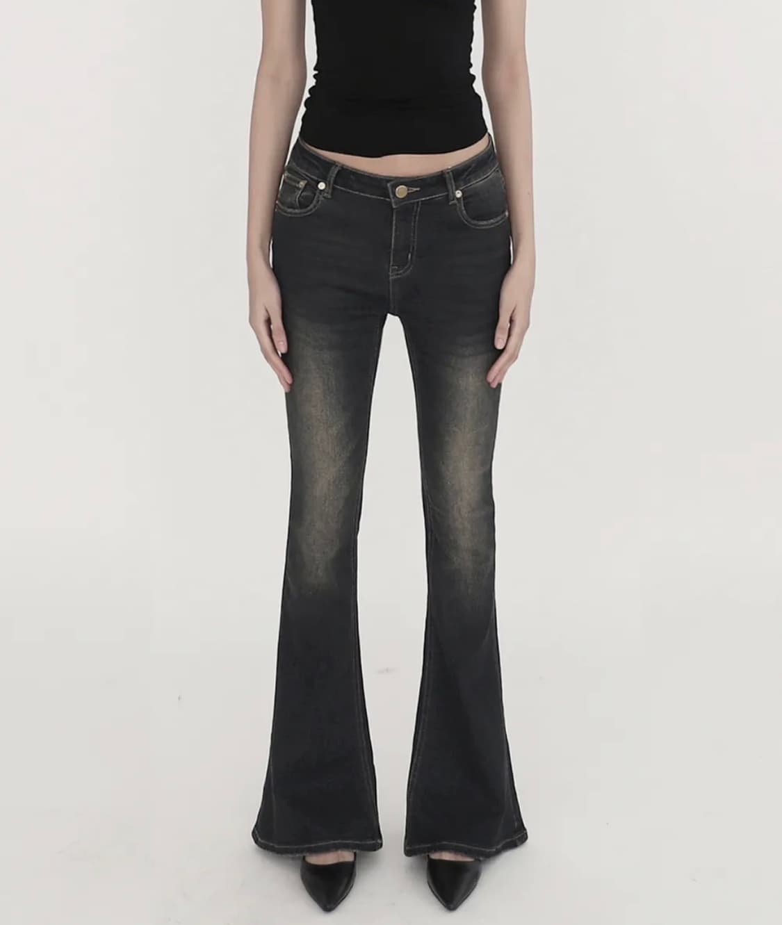 배드블러드 로우라이즈 스키니진 상품이미지1