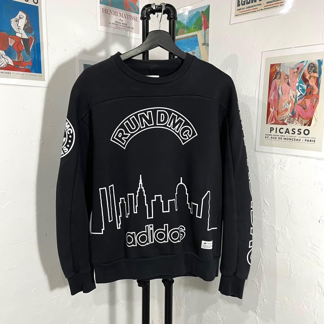 아디다스 프린팅 맨투맨 상품이미지1