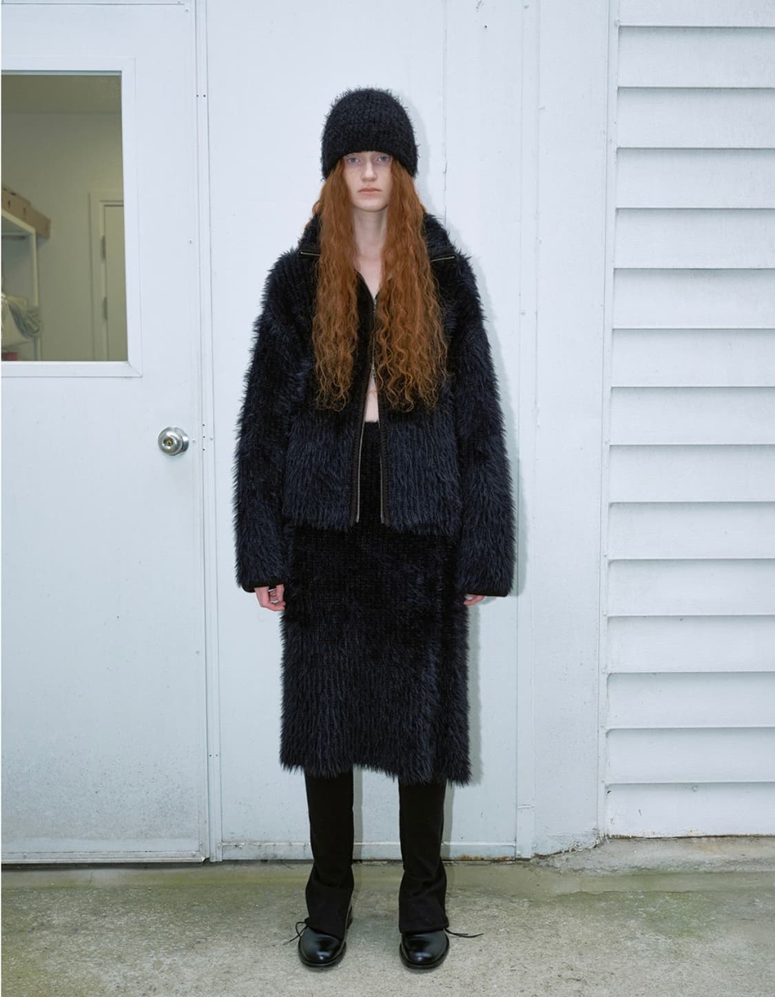 낫띵에브리띵 vegan fur cardigan 상품이미지1