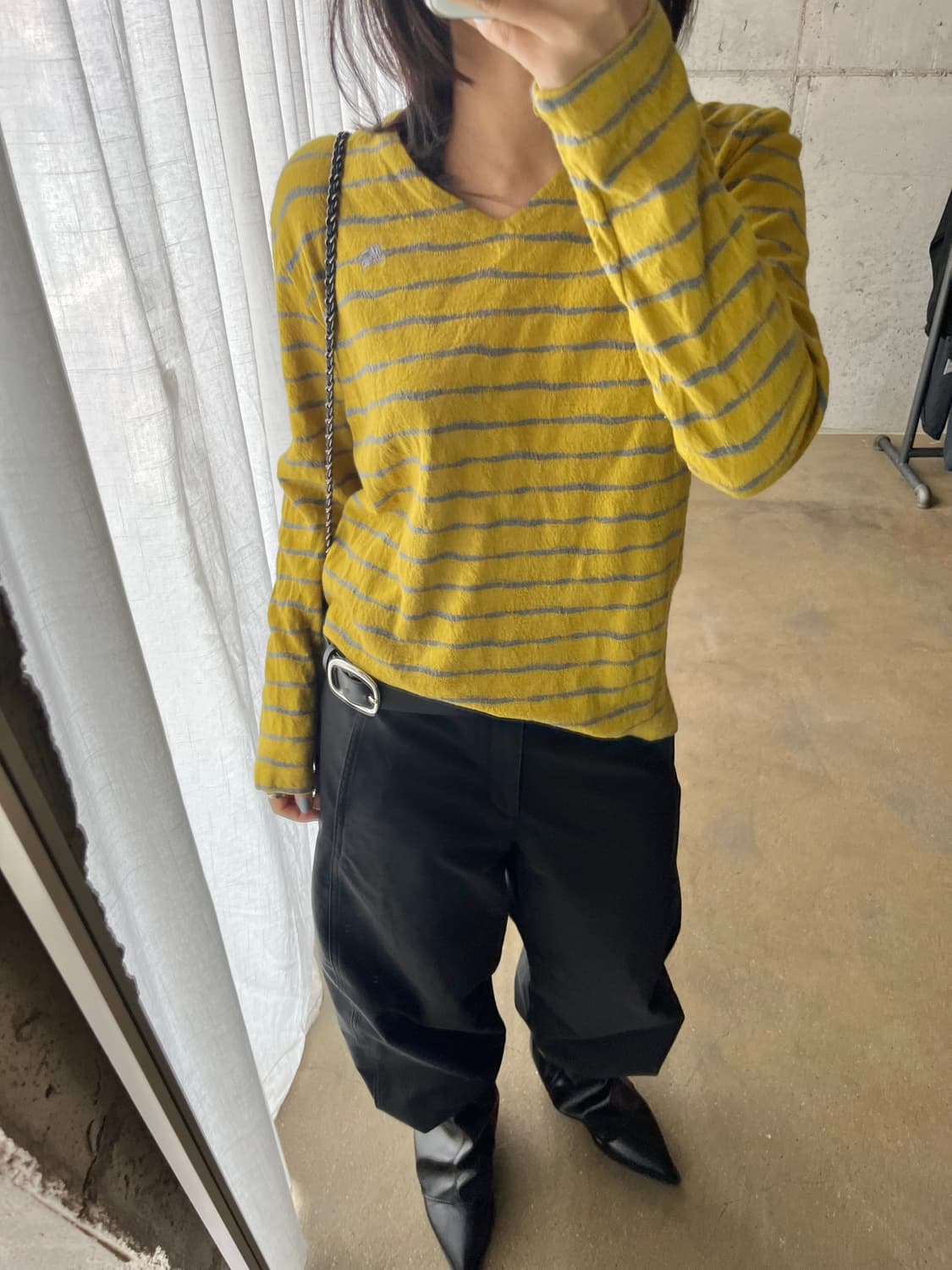 Burberry 버버리 로고 스트라이프 롱슬리브 상품이미지1