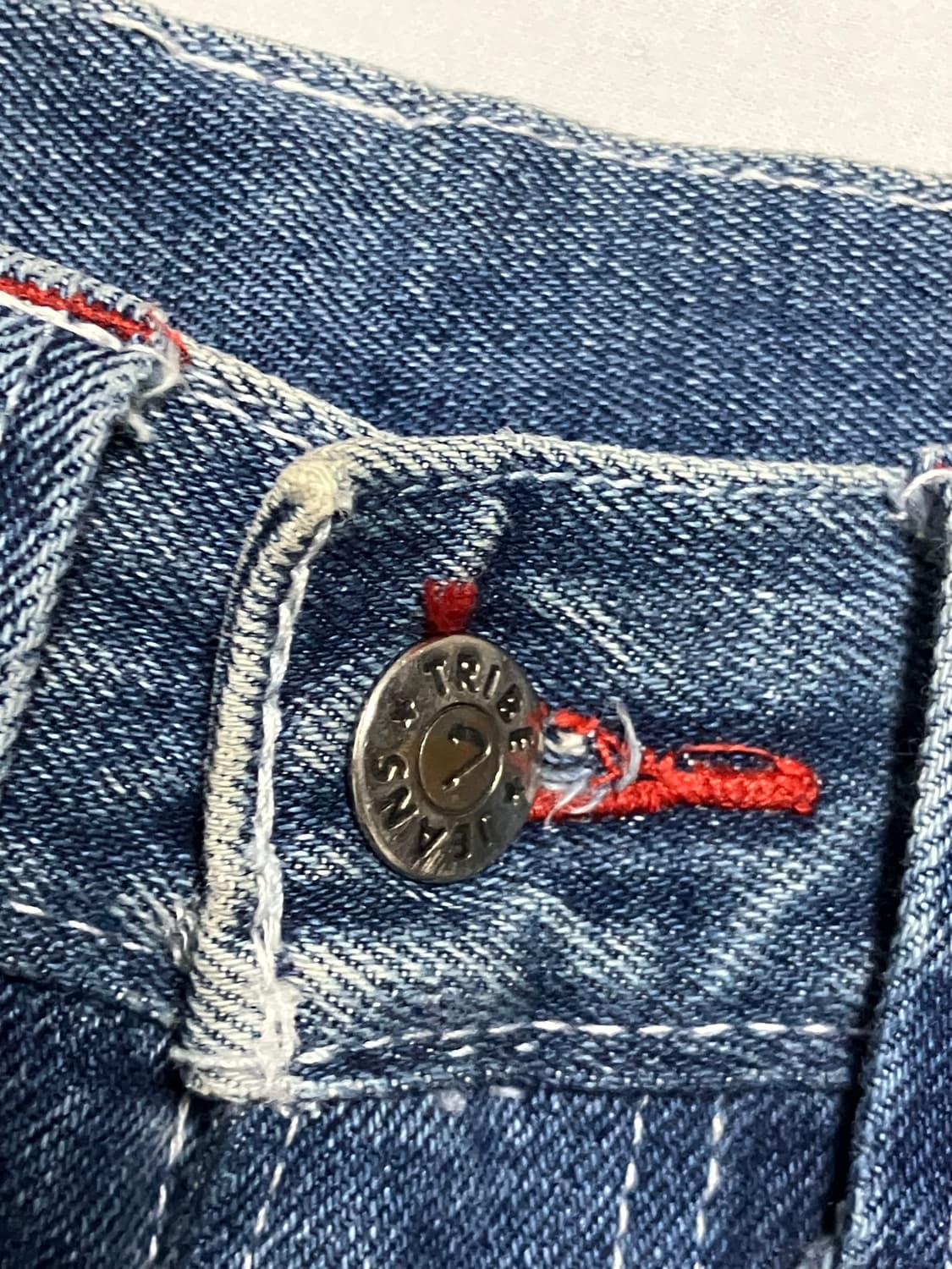 Tribe jeans 슈퍼 배기 와이드 데님 카펜터 팬츠 상품이미지8