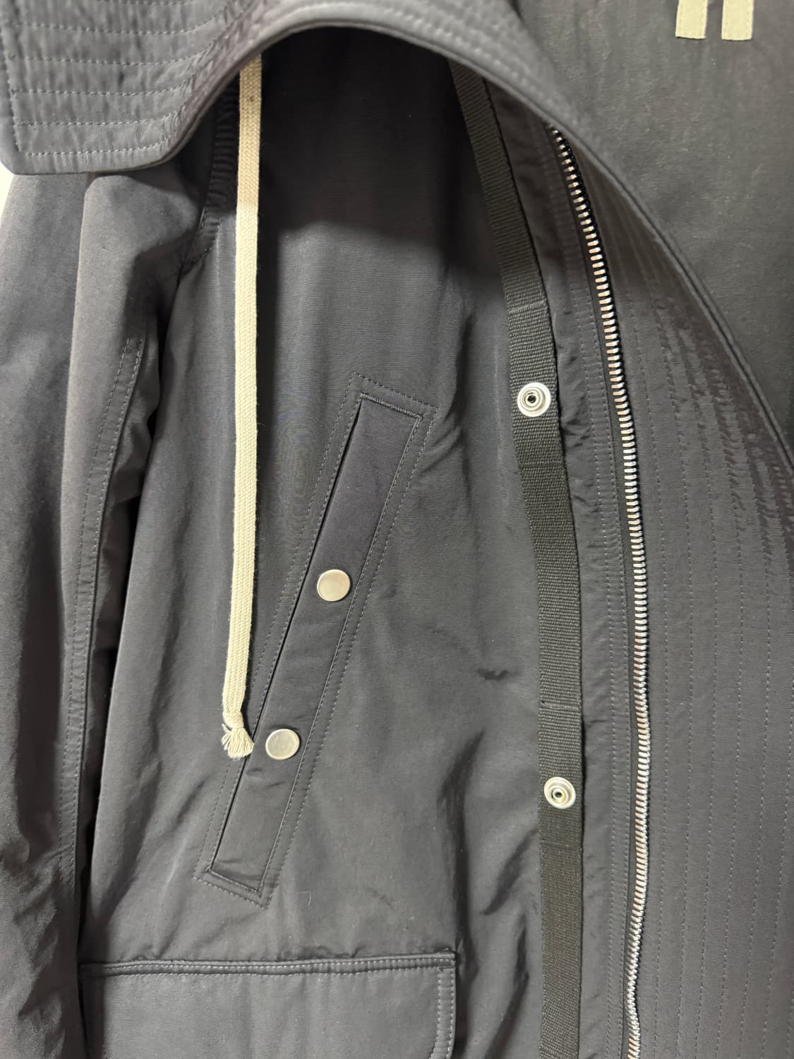 릭오웬스 롱 후디 파카 S사이즈 상품이미지5