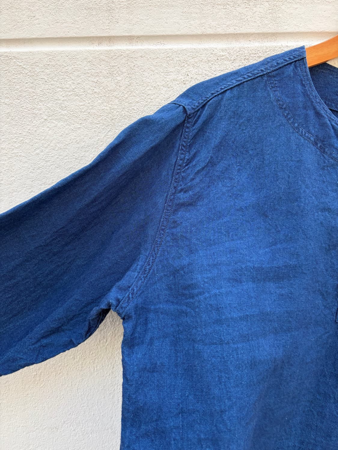 오어슬로우 인디고 린넨셔츠 상품이미지4