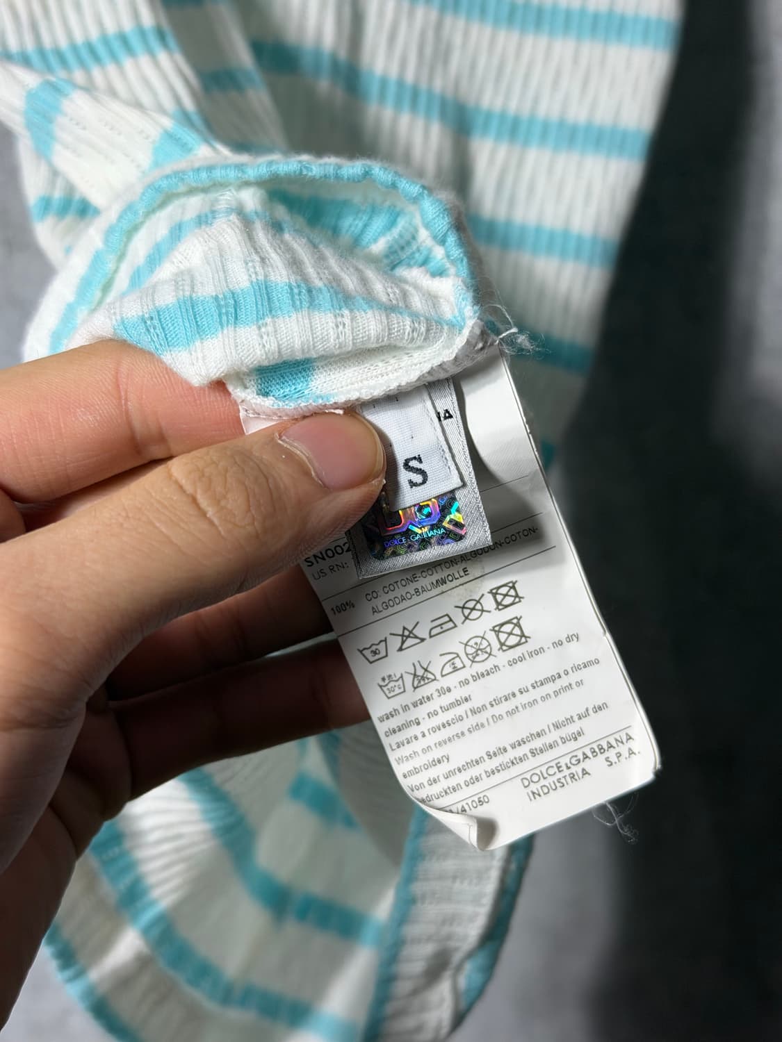 돌체앤가바나 D&G 스트라이프 탑 상품이미지8