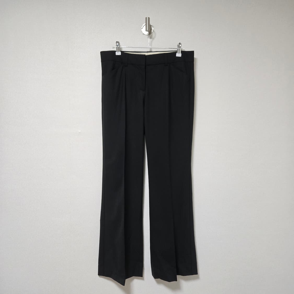 띠어리 테일러드라인 울 블랙 슬랙스 / 여성 팬츠 / 여성 슬랙스  상품이미지1