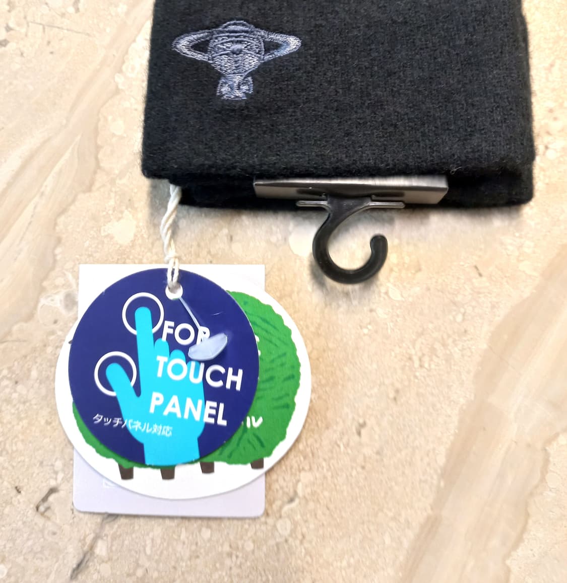 비비안웨스트우드 베이직 울 장갑 블랙 (새상품) 상품이미지6