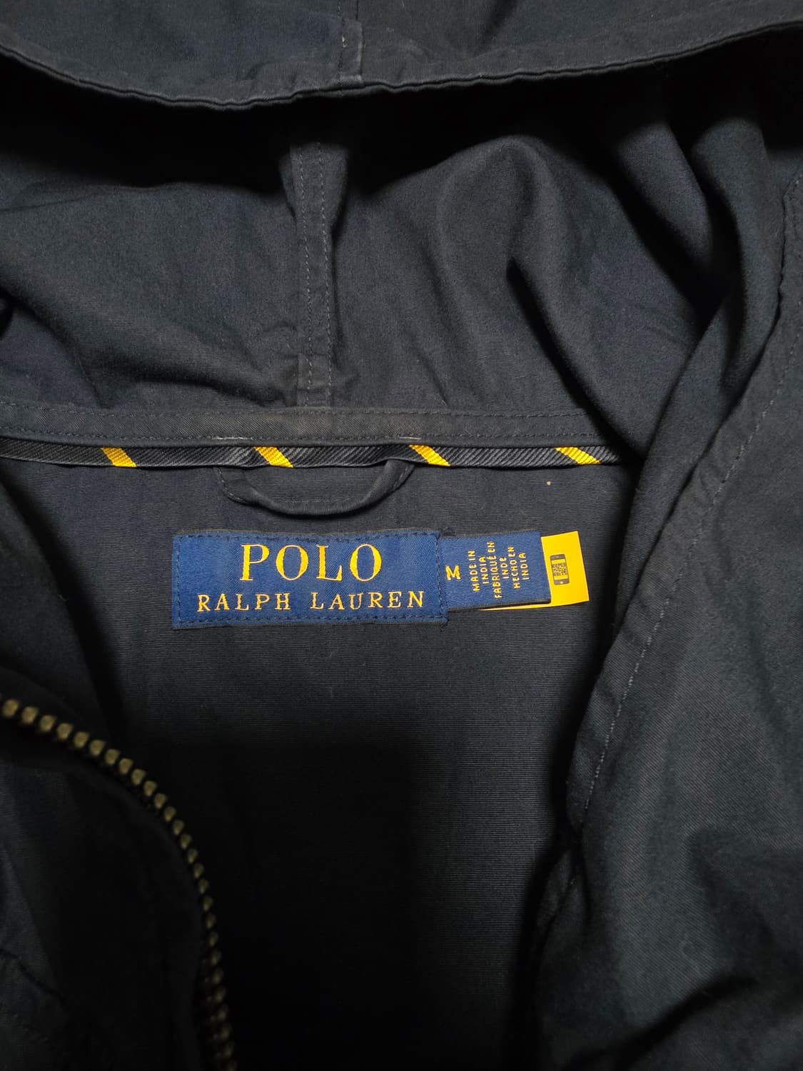 폴로 랄프로렌.바람막이 윈드브레이커 코튼자켓 M 후드자켓  상품이미지3
