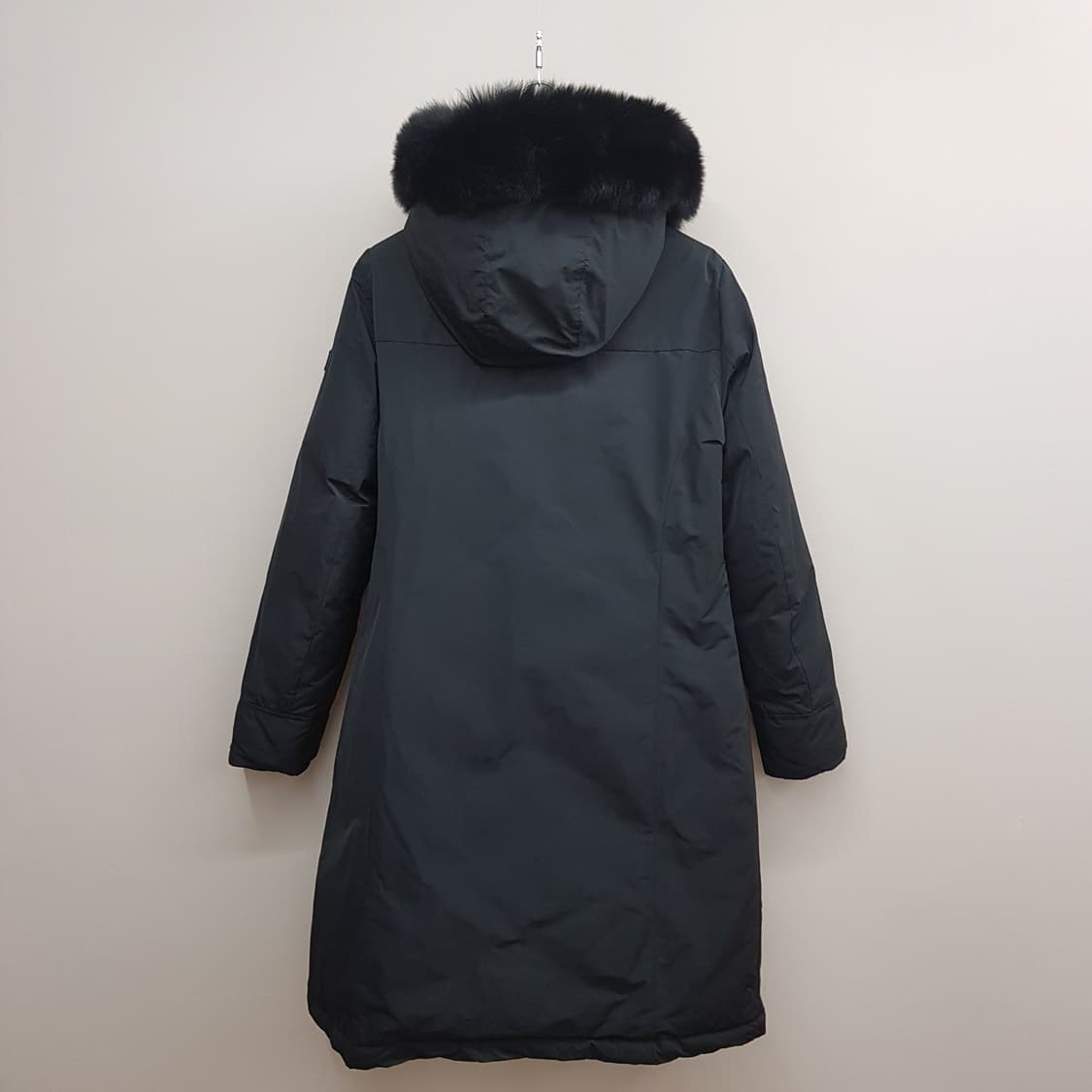 HETREGO 헤트레고 폭스퍼 후드 구스다운 롱 패딩 코트 55사이즈 상품이미지5