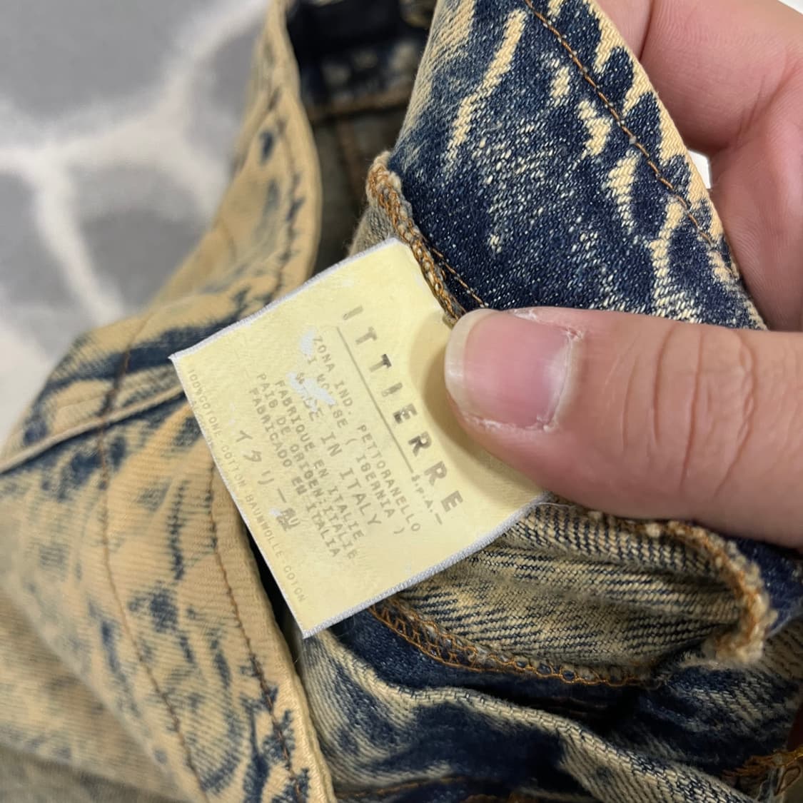 [Just Cavalli] 저스트카발리 워싱 머메이드 데님스커트 상품이미지6