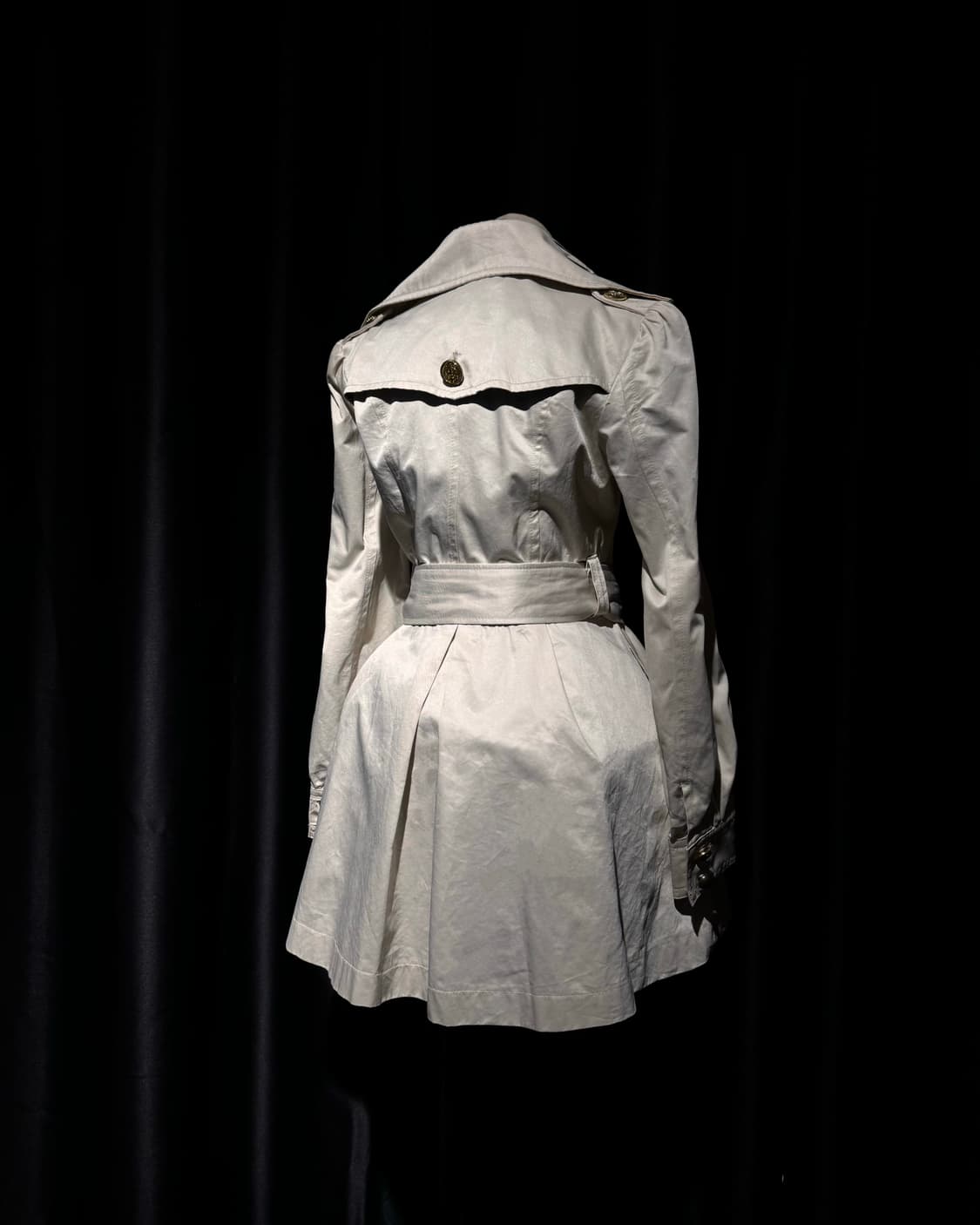 BYEBYE 골드버튼 트렌치코트 상품이미지6