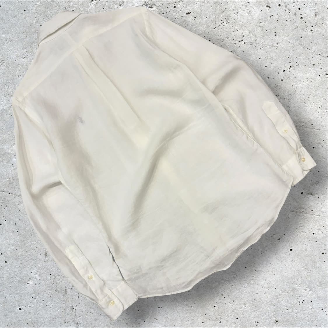 [XS] 폴로 랄프로렌 화이트 린넨 셔츠 D361 상품이미지2