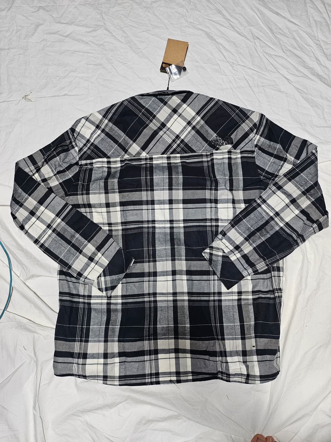 노스페이스 체크 셔츠 XL 상품이미지2