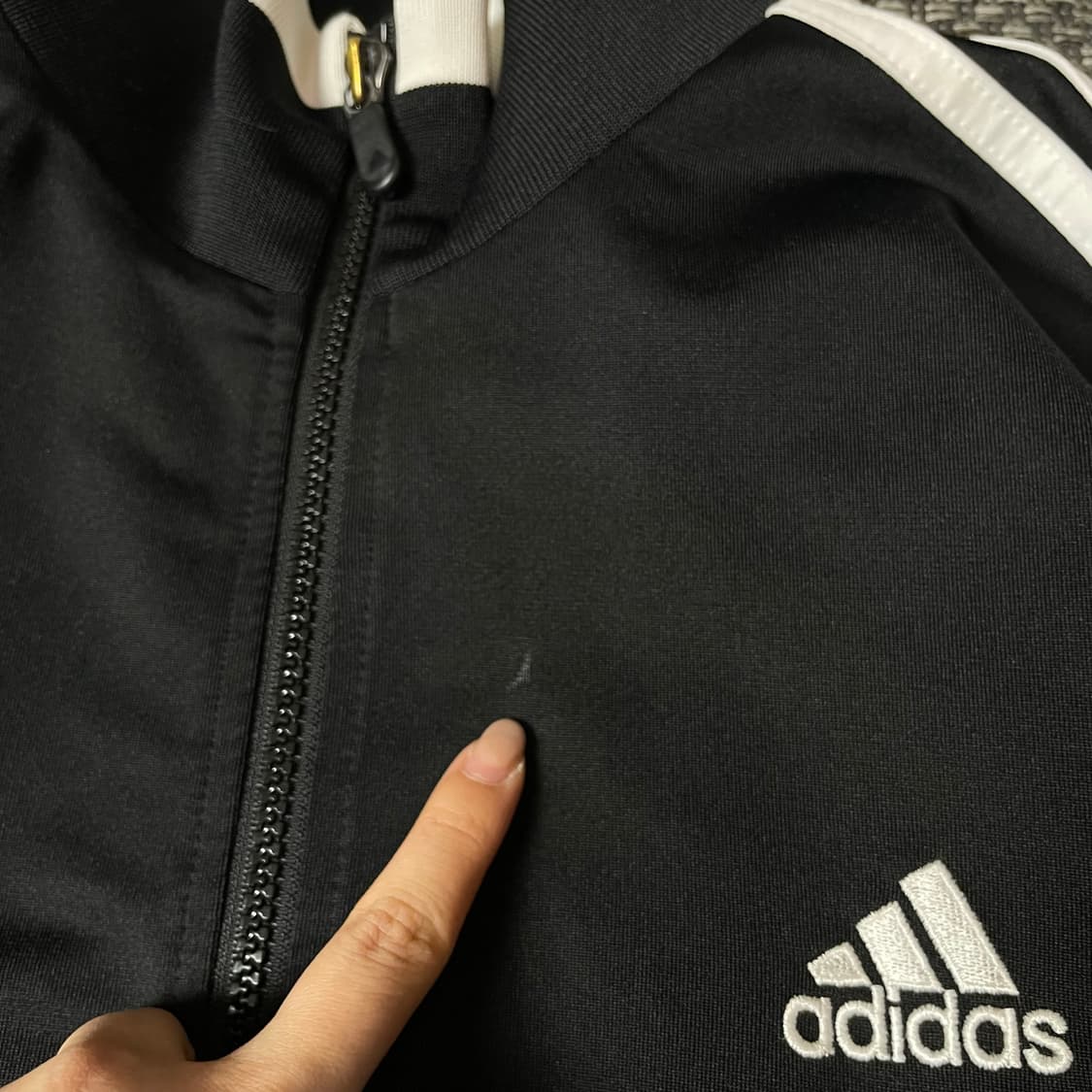아디다스 블랙 트랙탑 져지 105 상품이미지4
