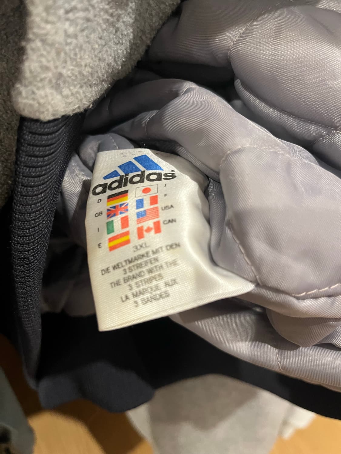 빈티지 아디다스 누빔자켓 상품이미지4