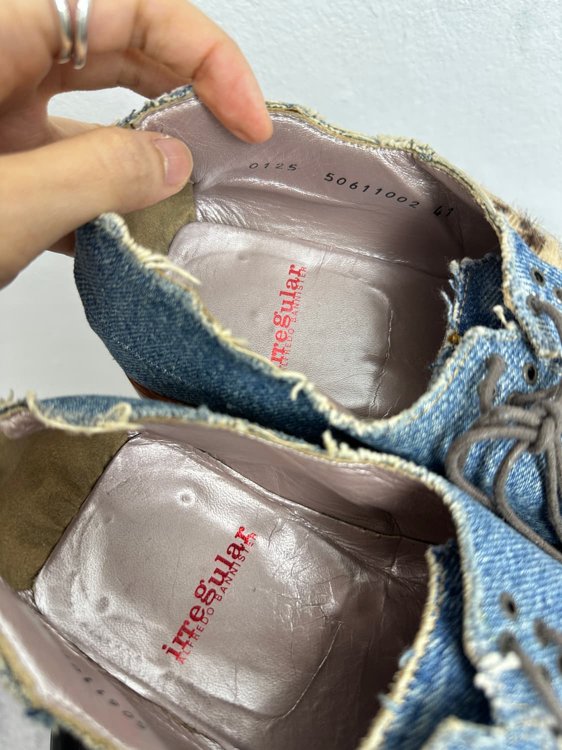 Alfredo Bannister “Irregular” Denim Patc 상품이미지10