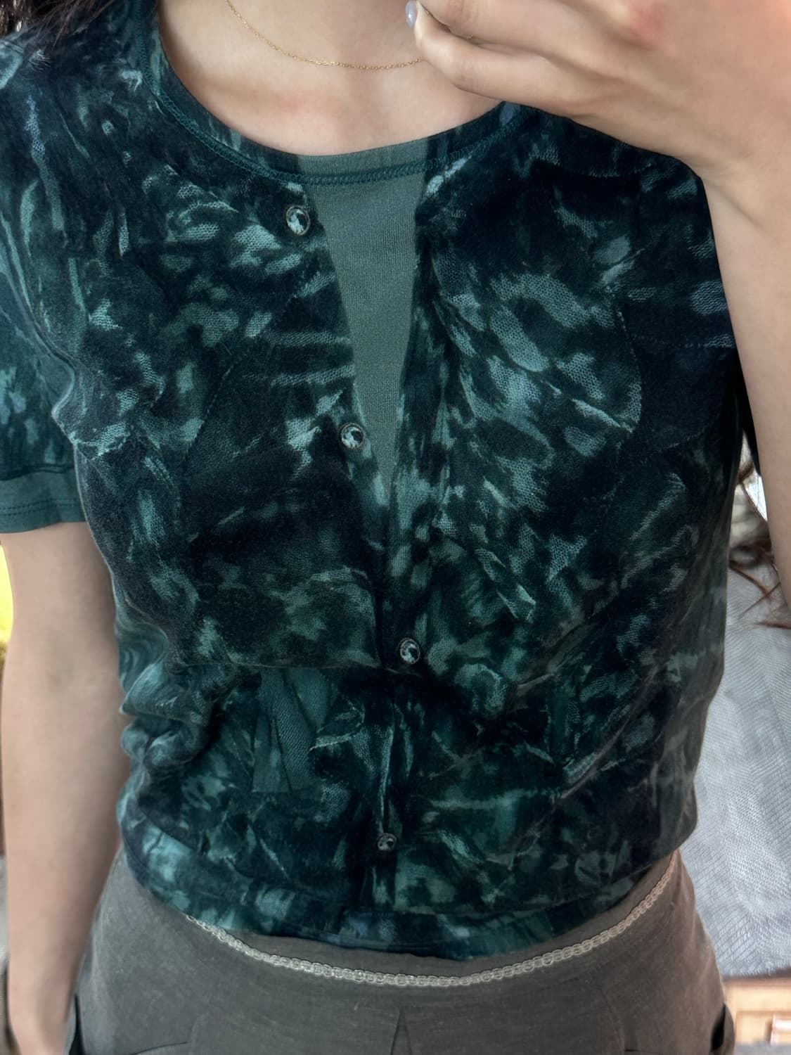 krizia printing top 상품이미지1