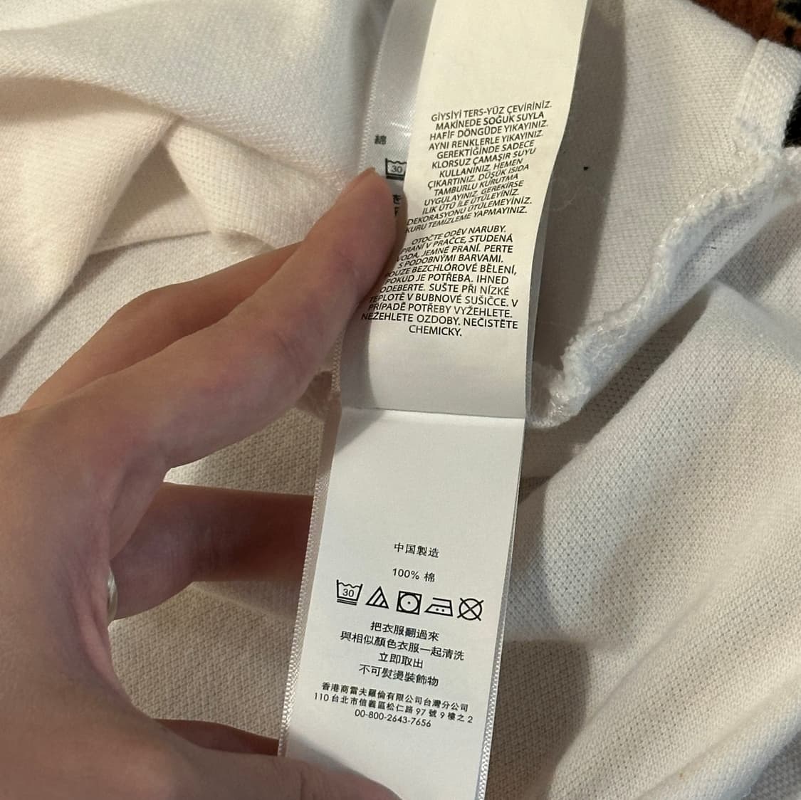 폴로 랄프로렌 빅포니 화이트 pk 반팔 티셔츠 (L) 상품이미지9