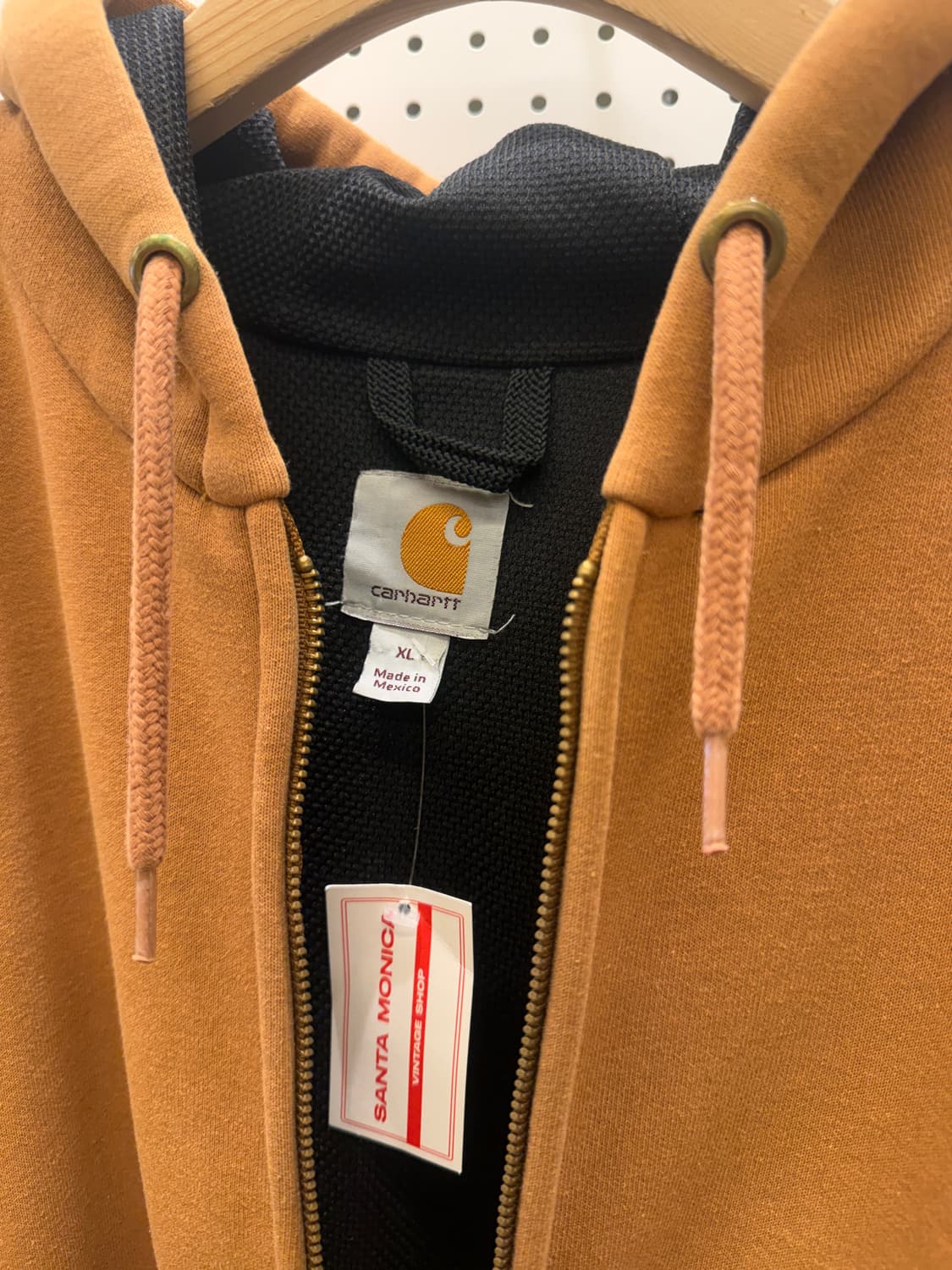 칼하트 브라운 집업 후드 U217 상품이미지5