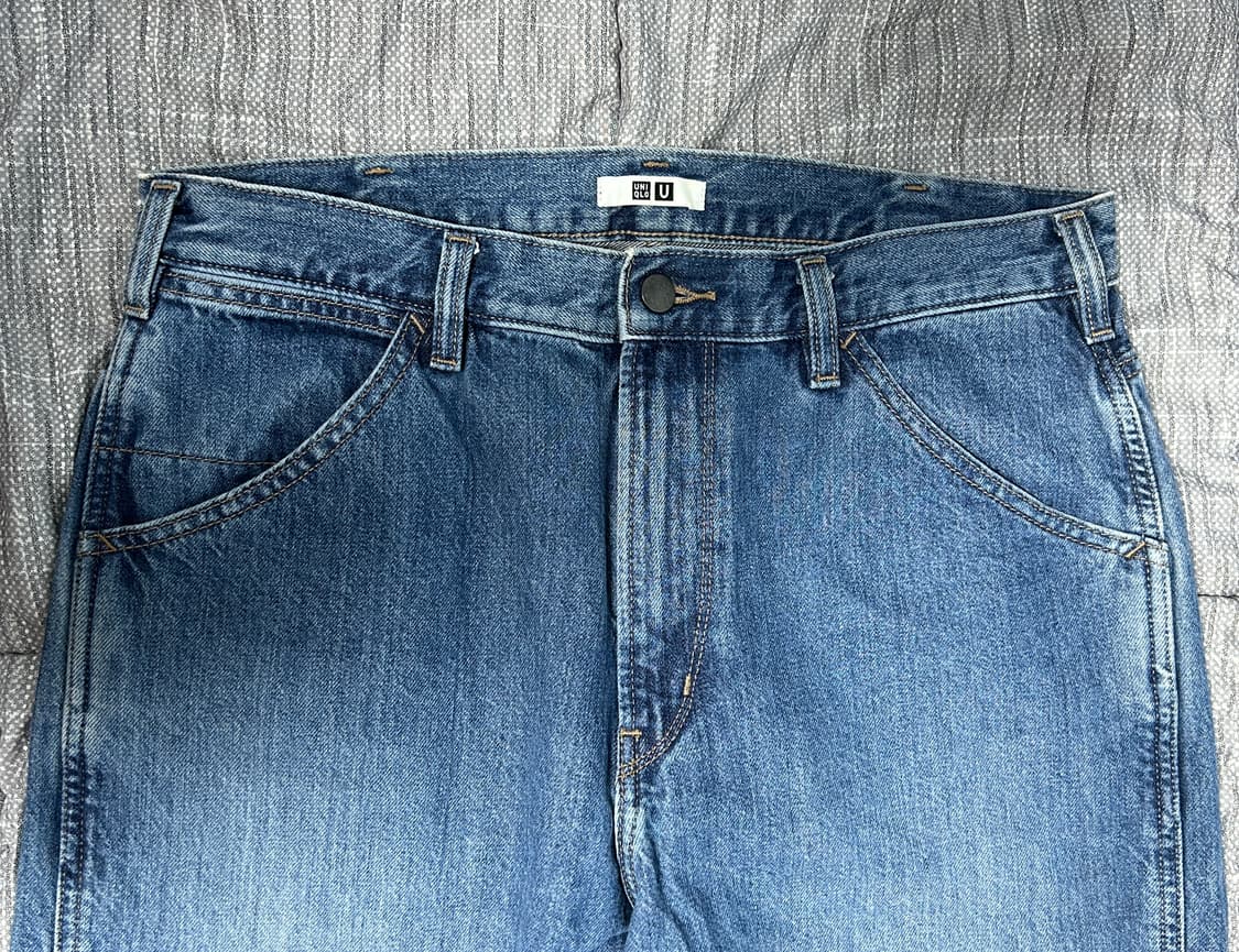 유니클로 U 중청 데님 팬츠 상품이미지1