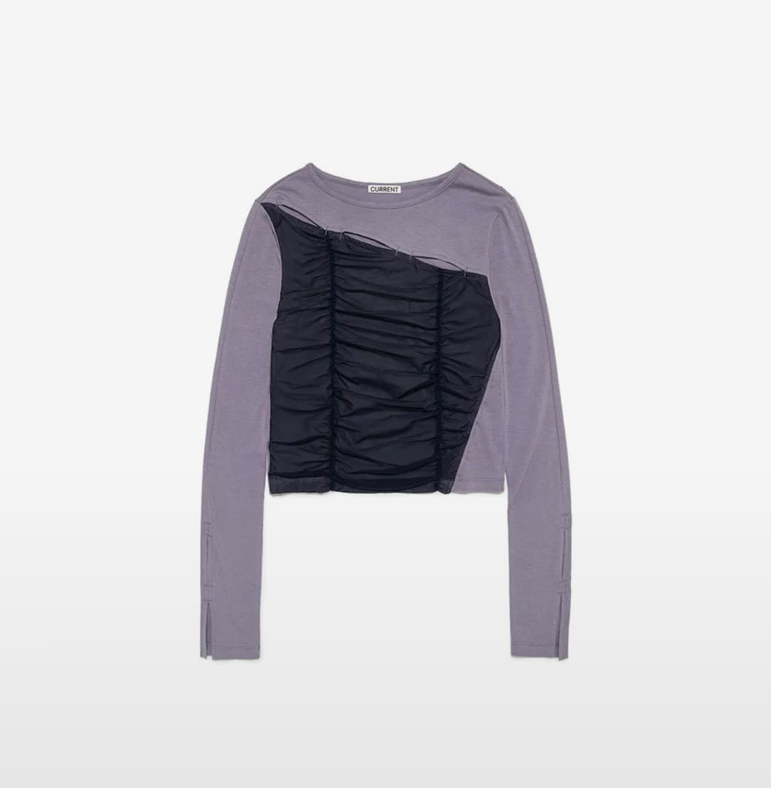 커렌트 레이어드 셔링탑 상품이미지2