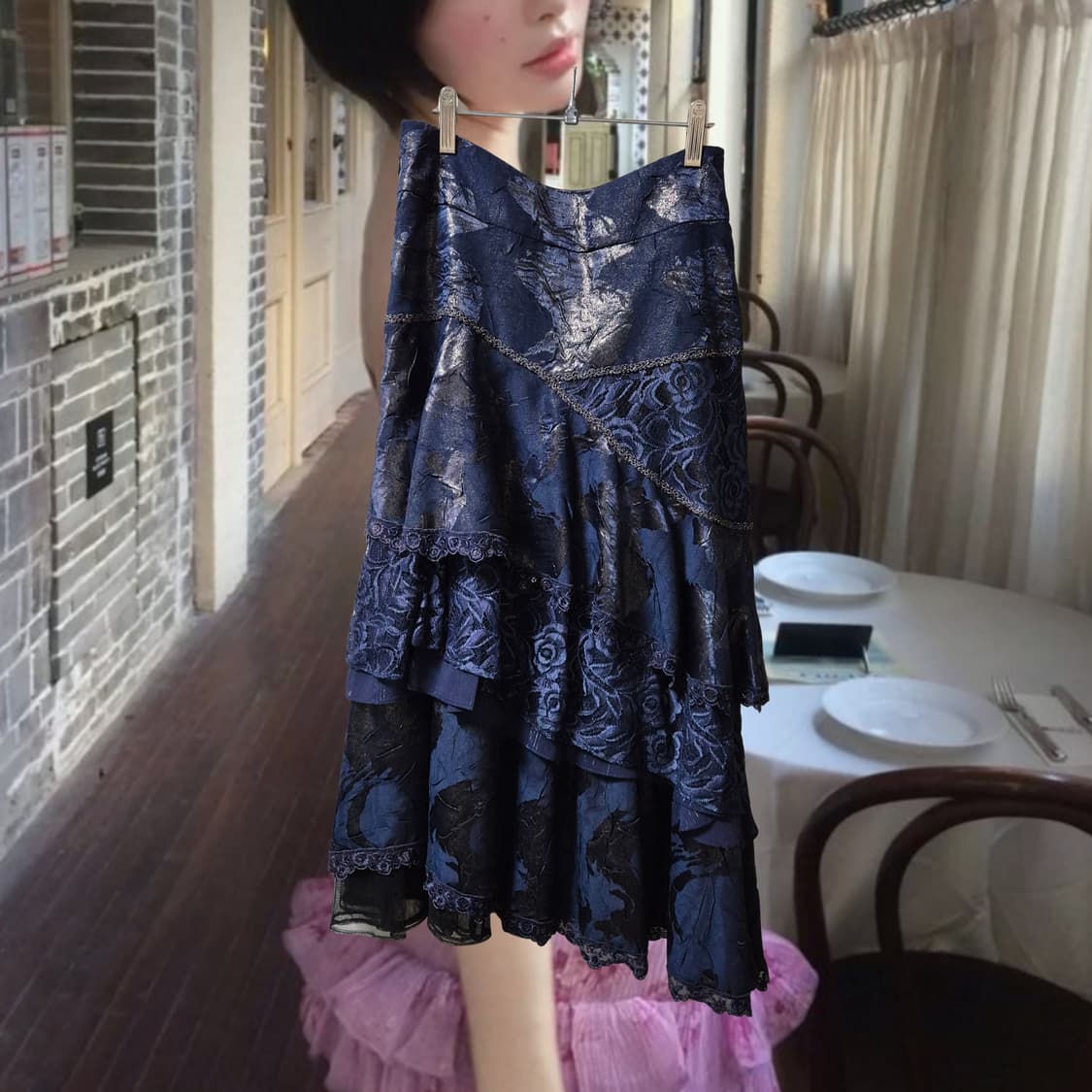 Vintage 06 Blue Rose Fairy-Grunge lace 상품이미지2