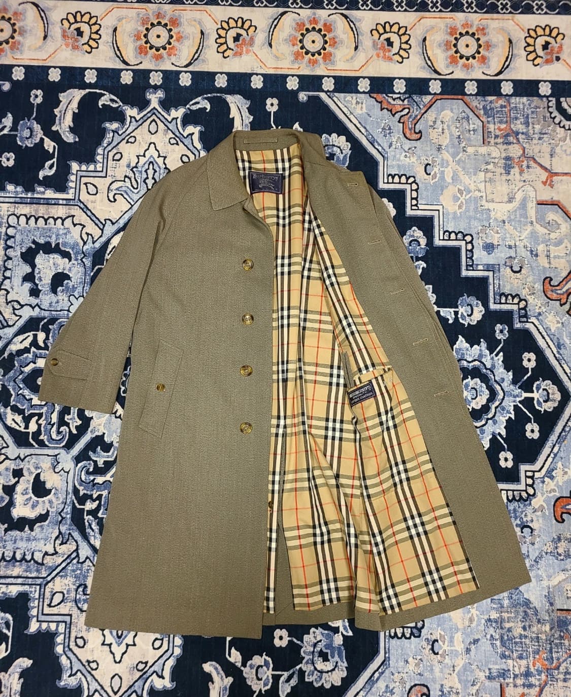 버버리 커버트울 래글런 코트 상품이미지10
