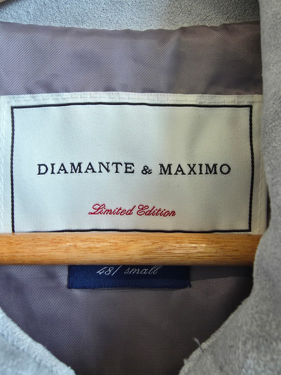Diamante & Maximo 스웨이드 자켓 48/small 상품이미지3