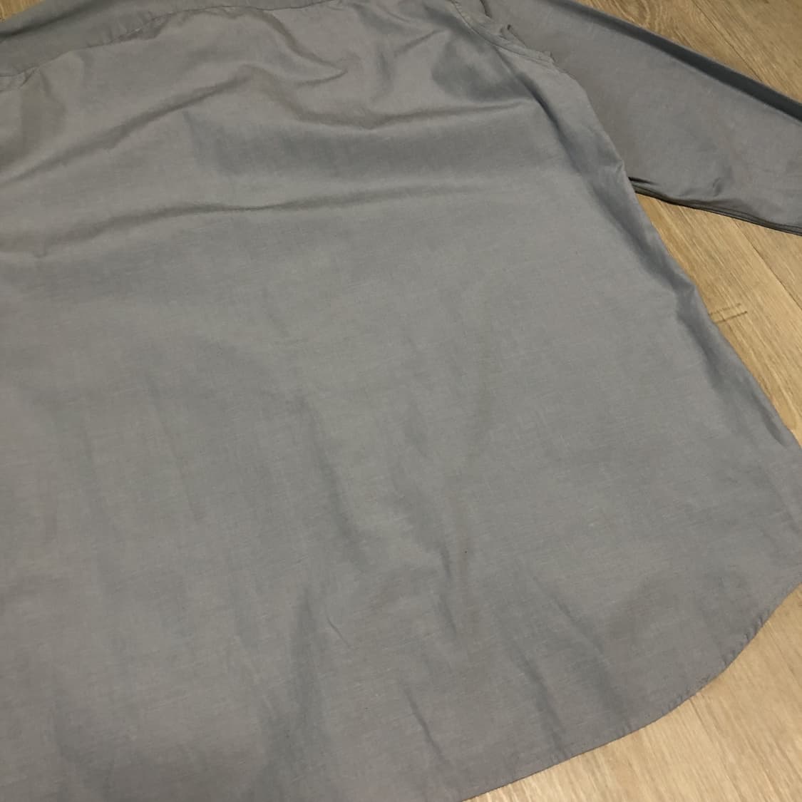 (XL) 새상품 유니클로 U 코튼 린넨 릴렉스피트 셔츠 블루 상품이미지8