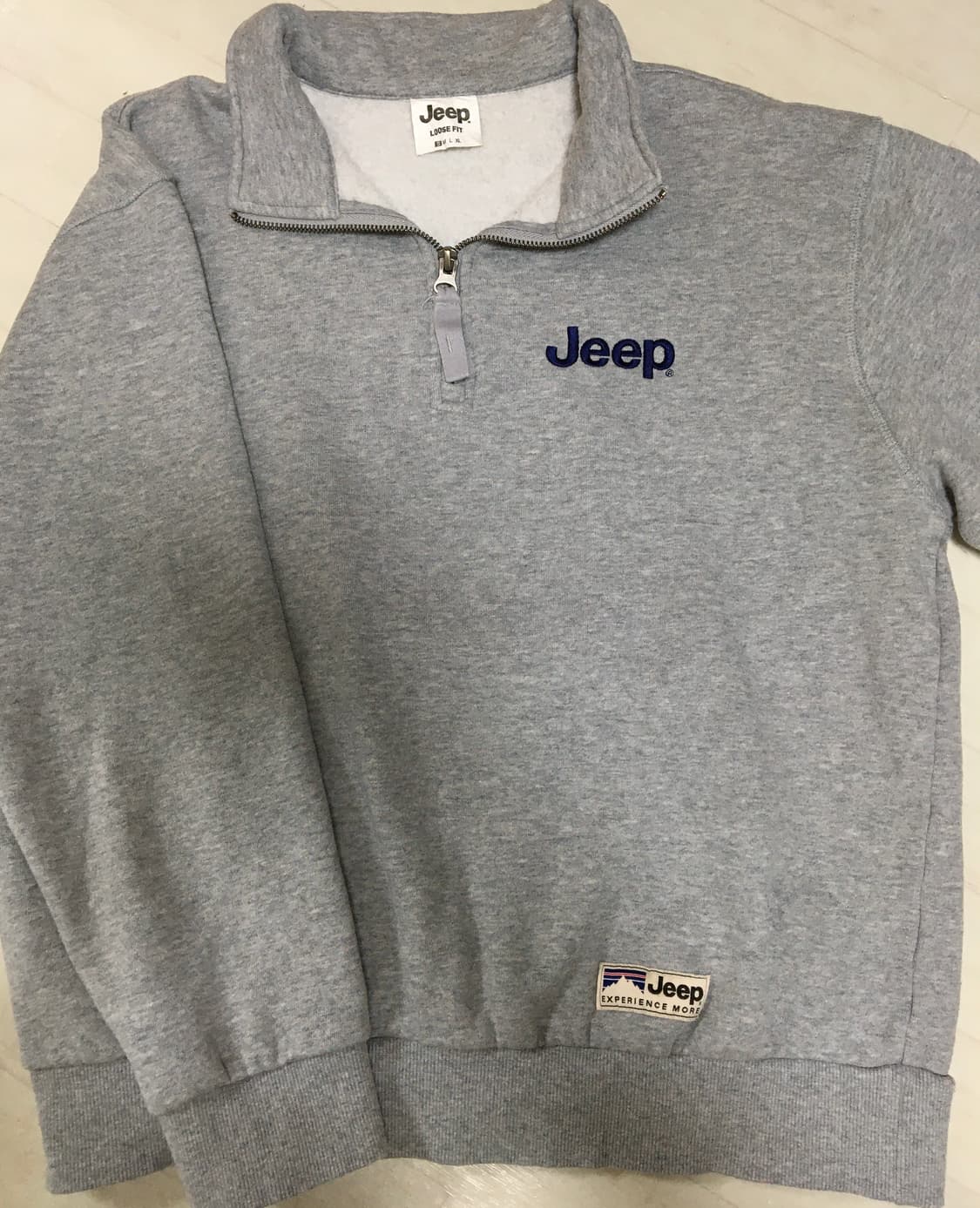 지프 반집업 맨투맨 상품이미지1