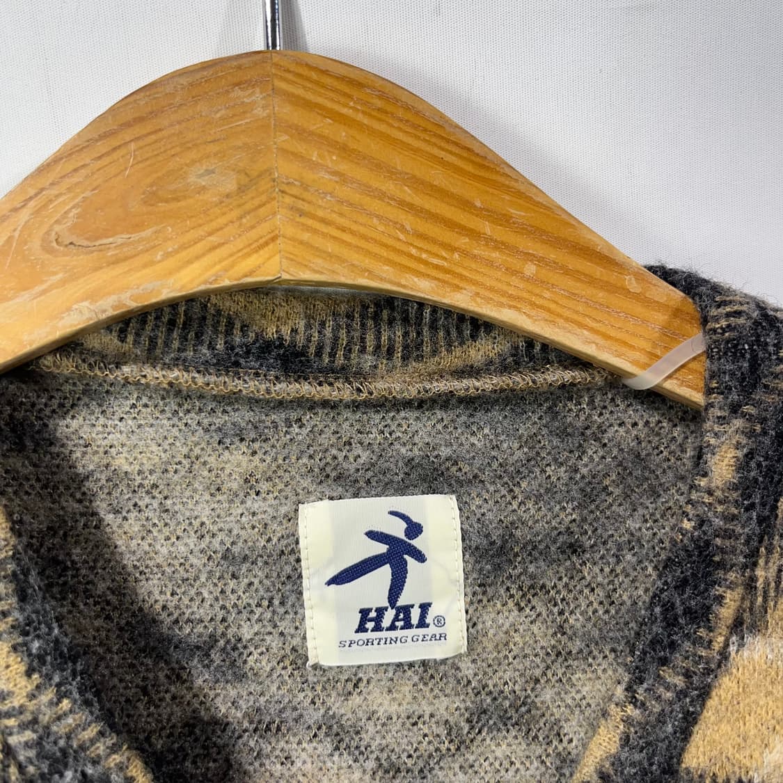 [ISSEY MIYAKE HAI ]90s 이세이 미야케 스포츠 체크니트 상품이미지5