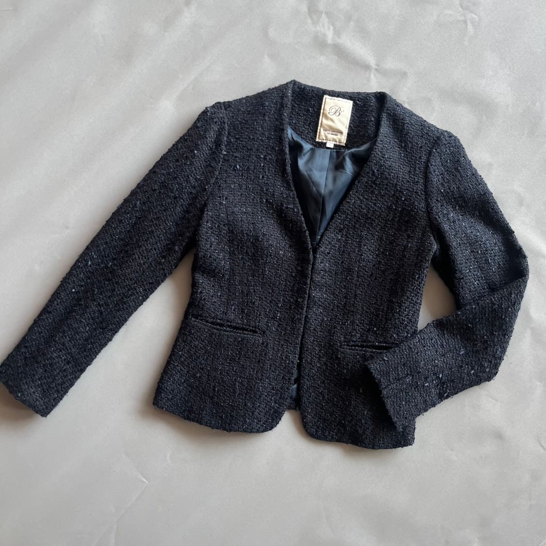 비밍 바이빔즈 브이넥 트위드 상품이미지1