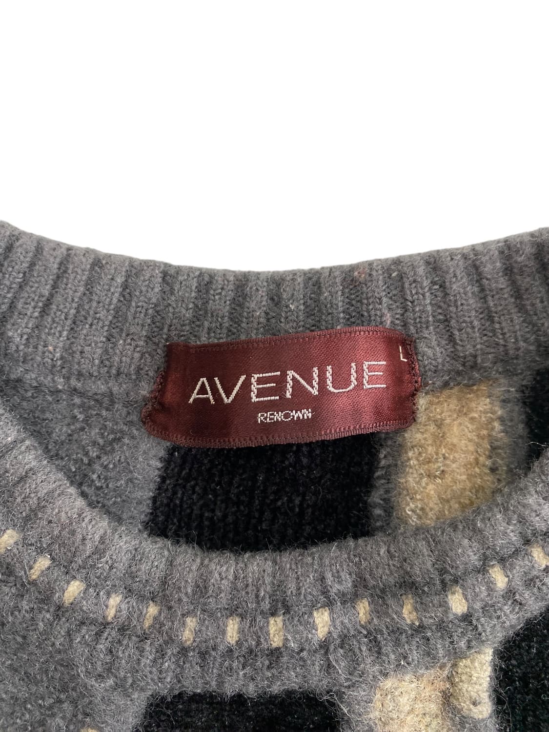 [L] AVENUE 빈티지 케이블 니트 상품이미지6