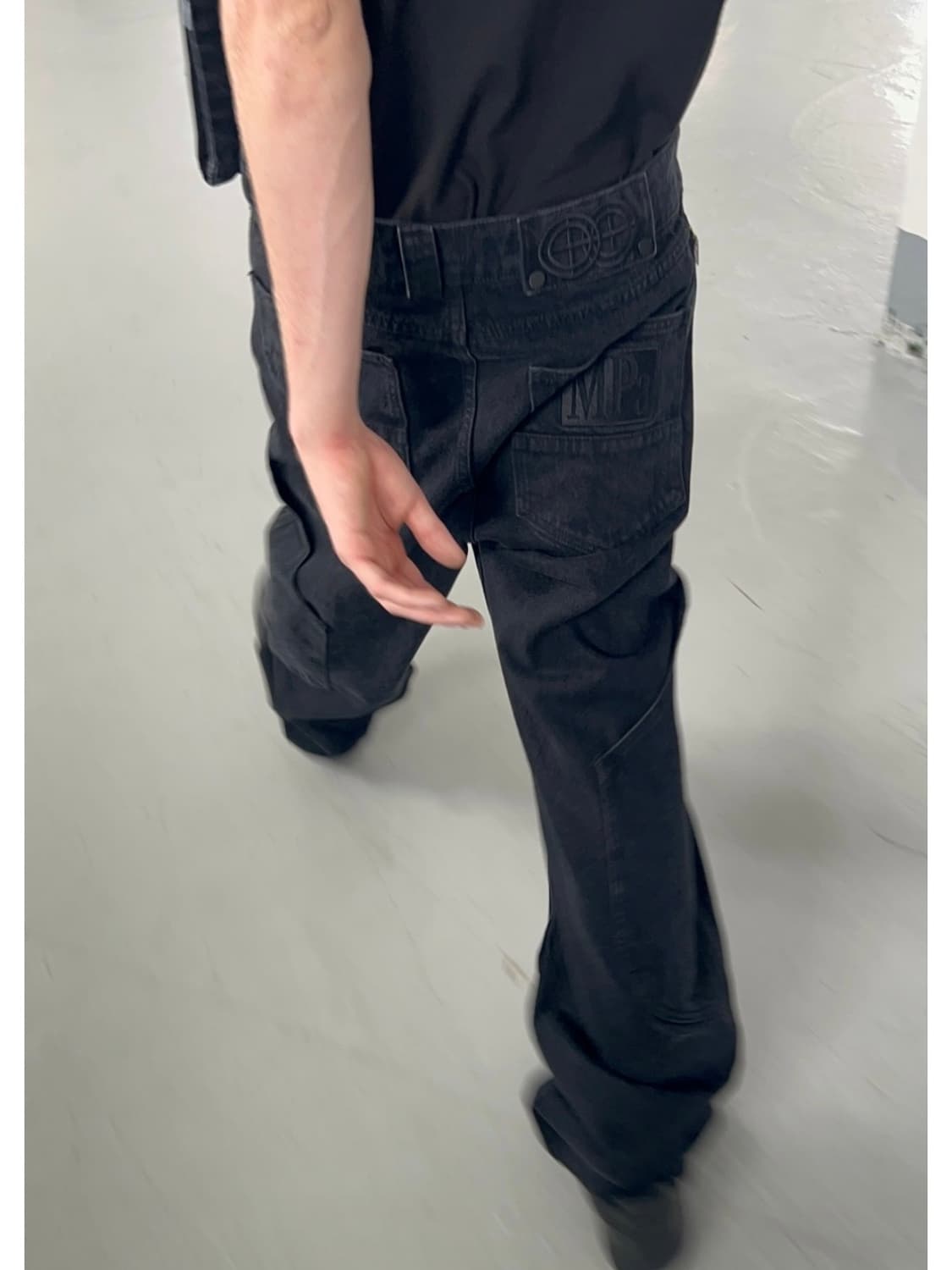 MPa CALF POCKET PANTS (BLACK) 상품이미지1