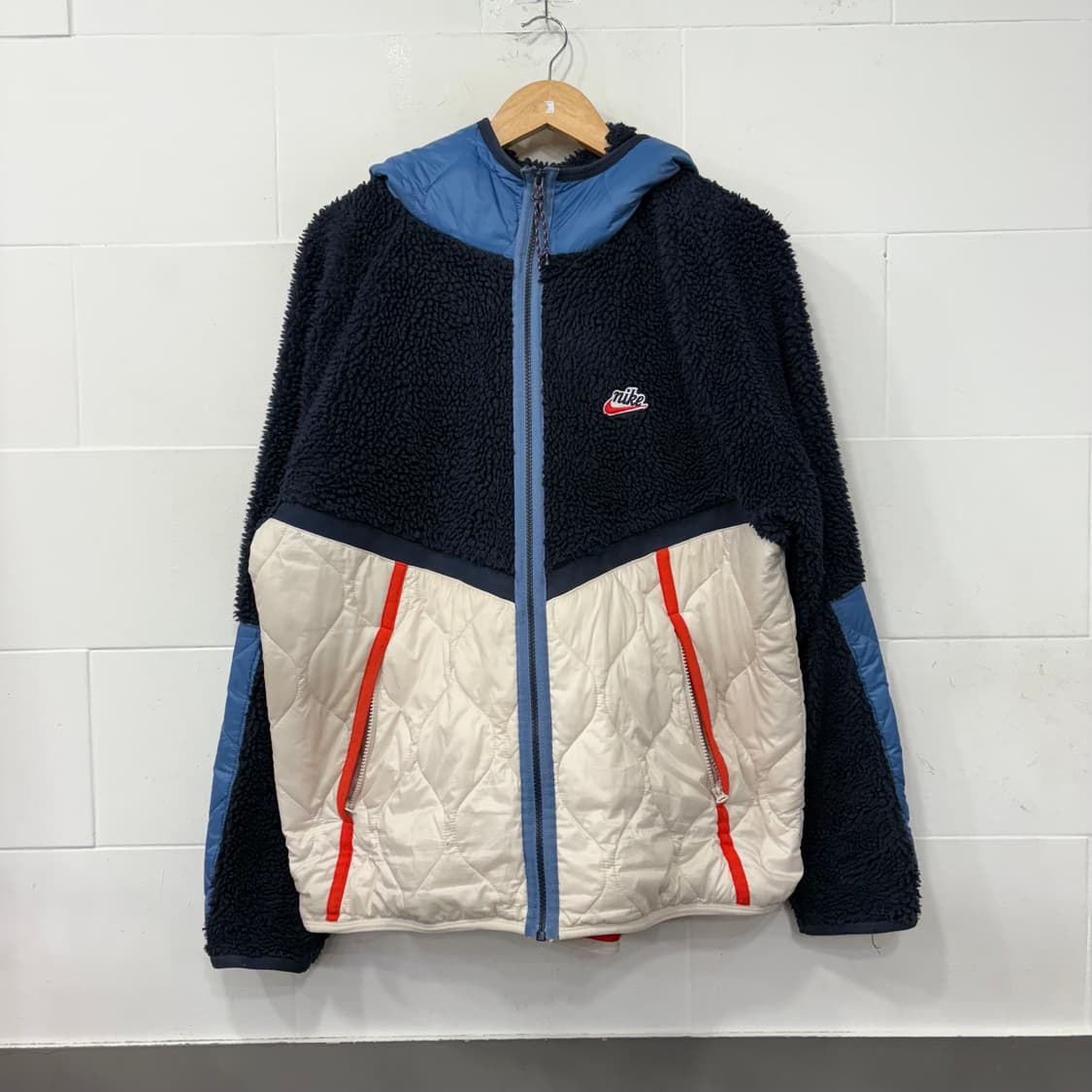 나이키 헤리티지 쉐르파 플리스 자켓 상품이미지1