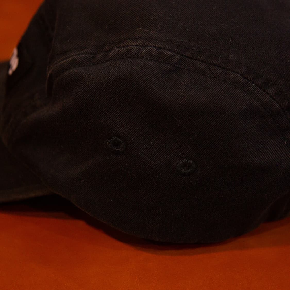 슈프림 워시드 블랙 캠프 캡 상품이미지3