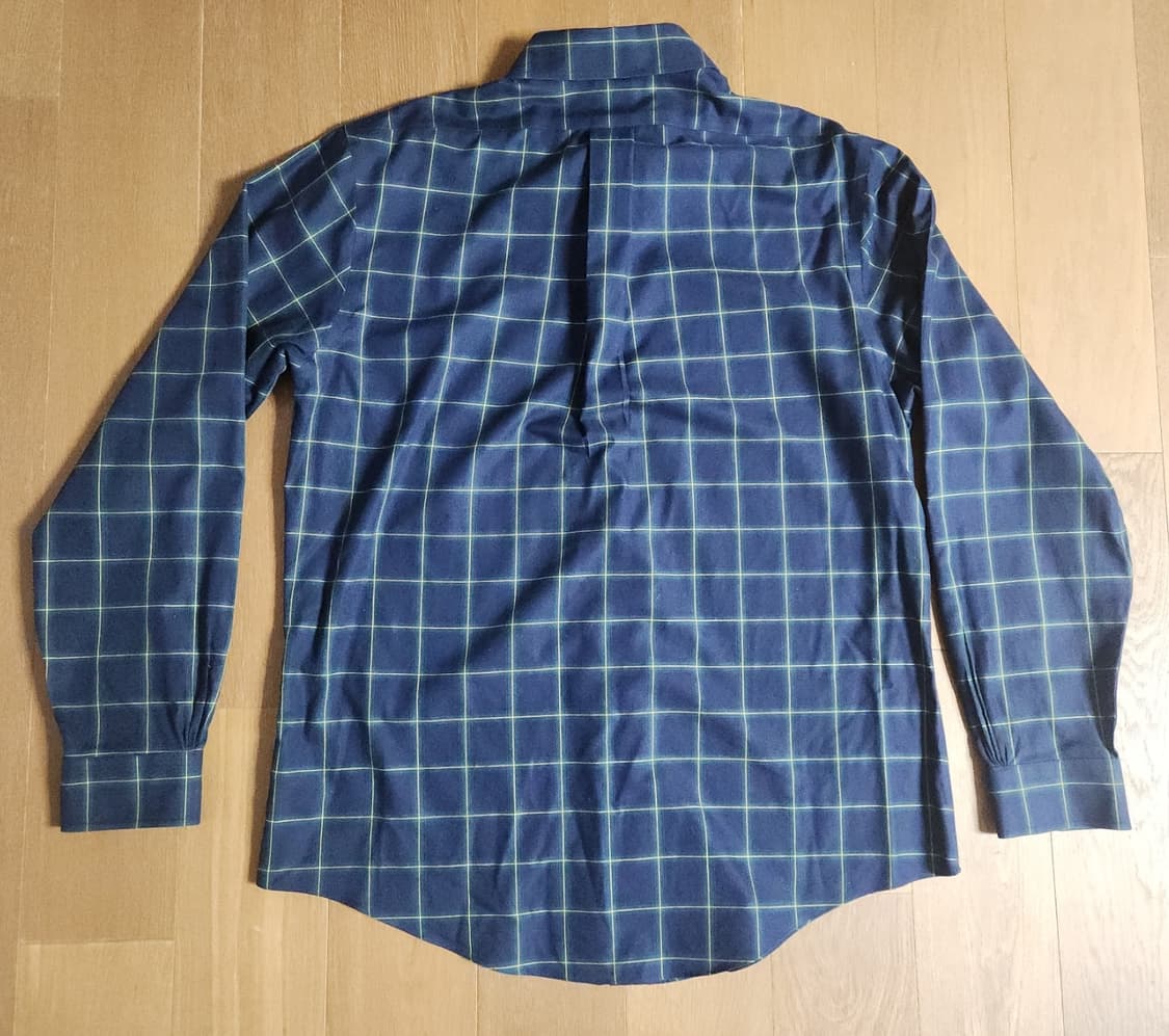 레어품목)브룩스브라더스 블랙와치 타탄 리젠트핏셔츠(L) 상품이미지4