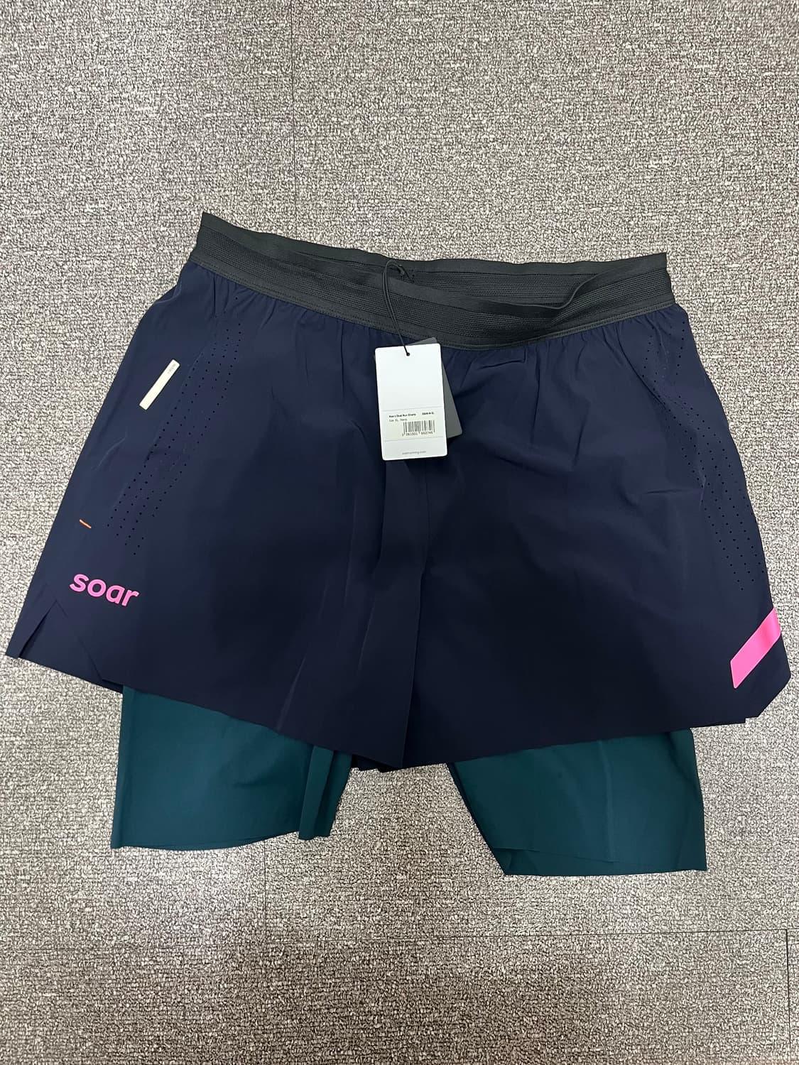 소어러닝 듀얼 쇼츠 XL 상품이미지1