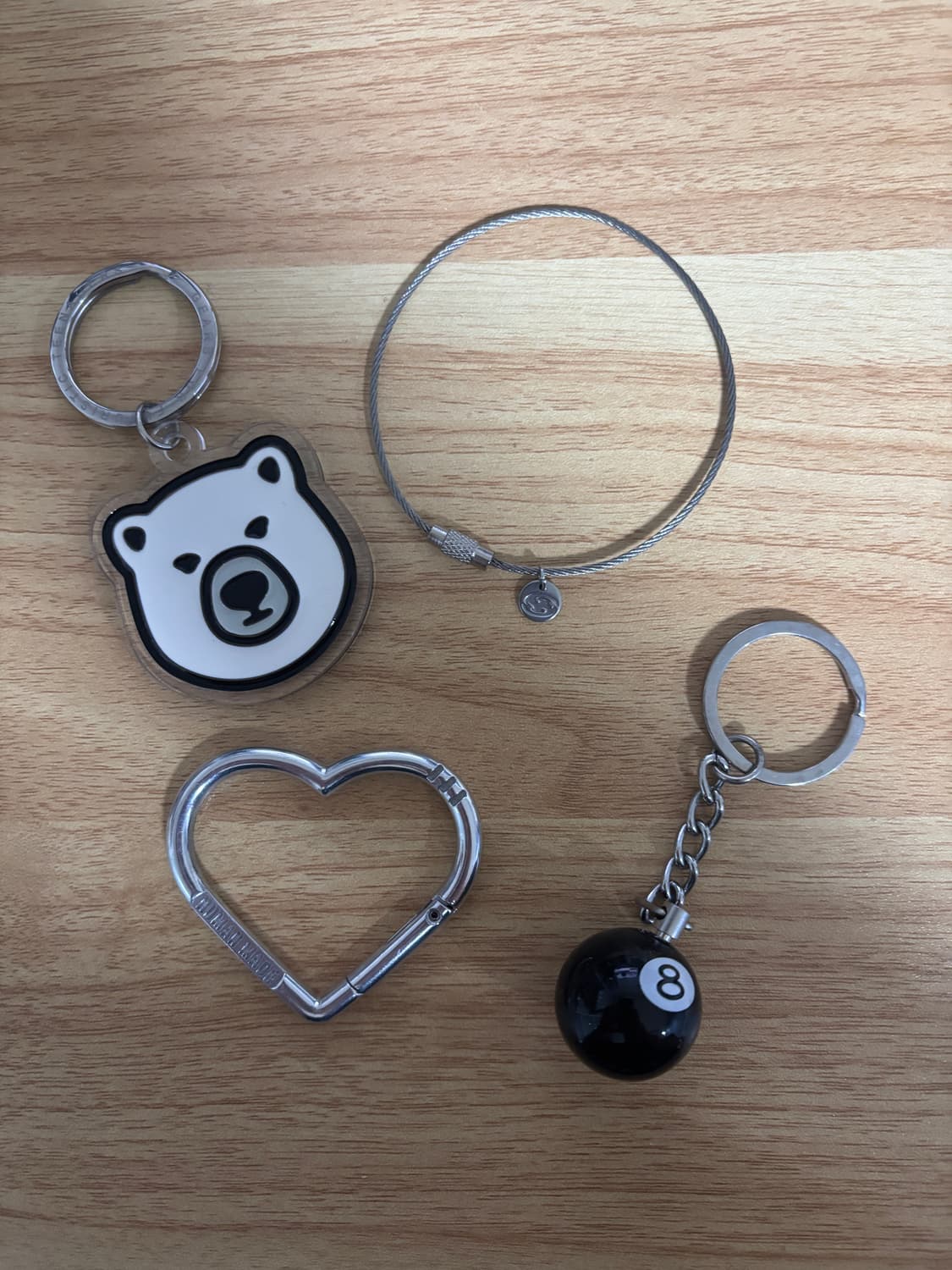 스투시, 휴먼메이드, 산산기어 키링,팔찌 상품이미지1