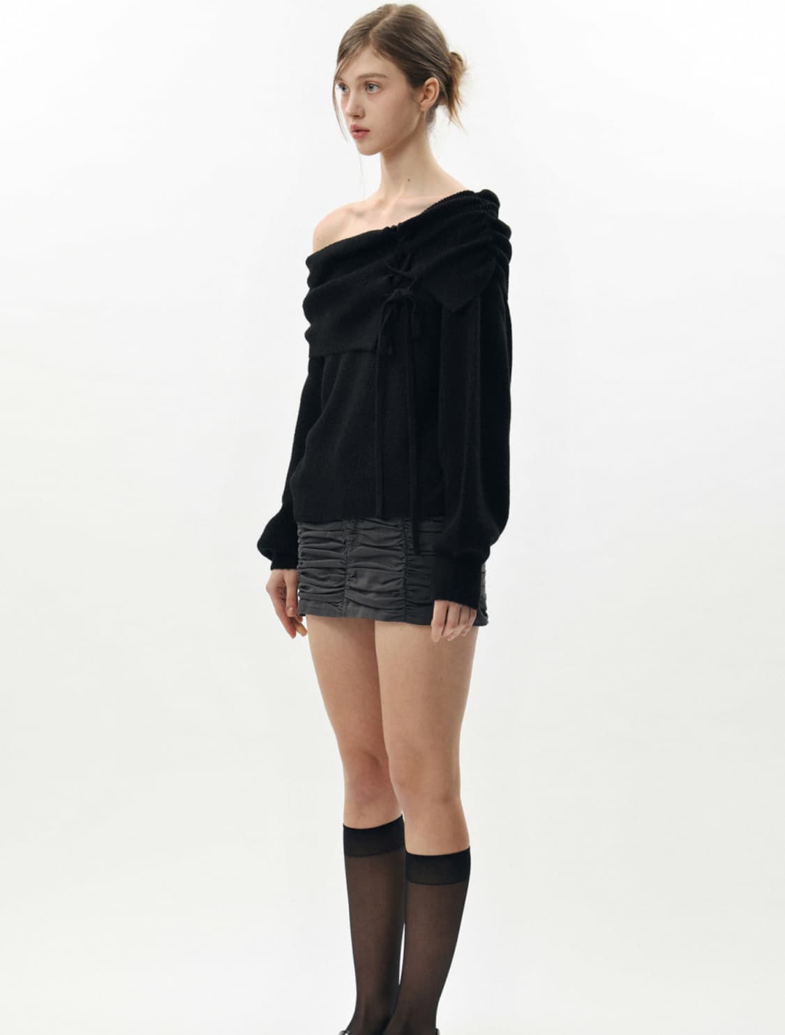 페인오어플레져 KAREN CORSET KNIT black 상품이미지2